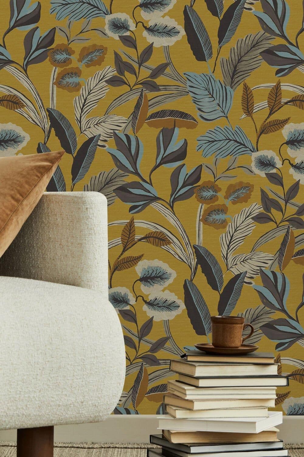 Paradise Arts Leaves Wallpaper