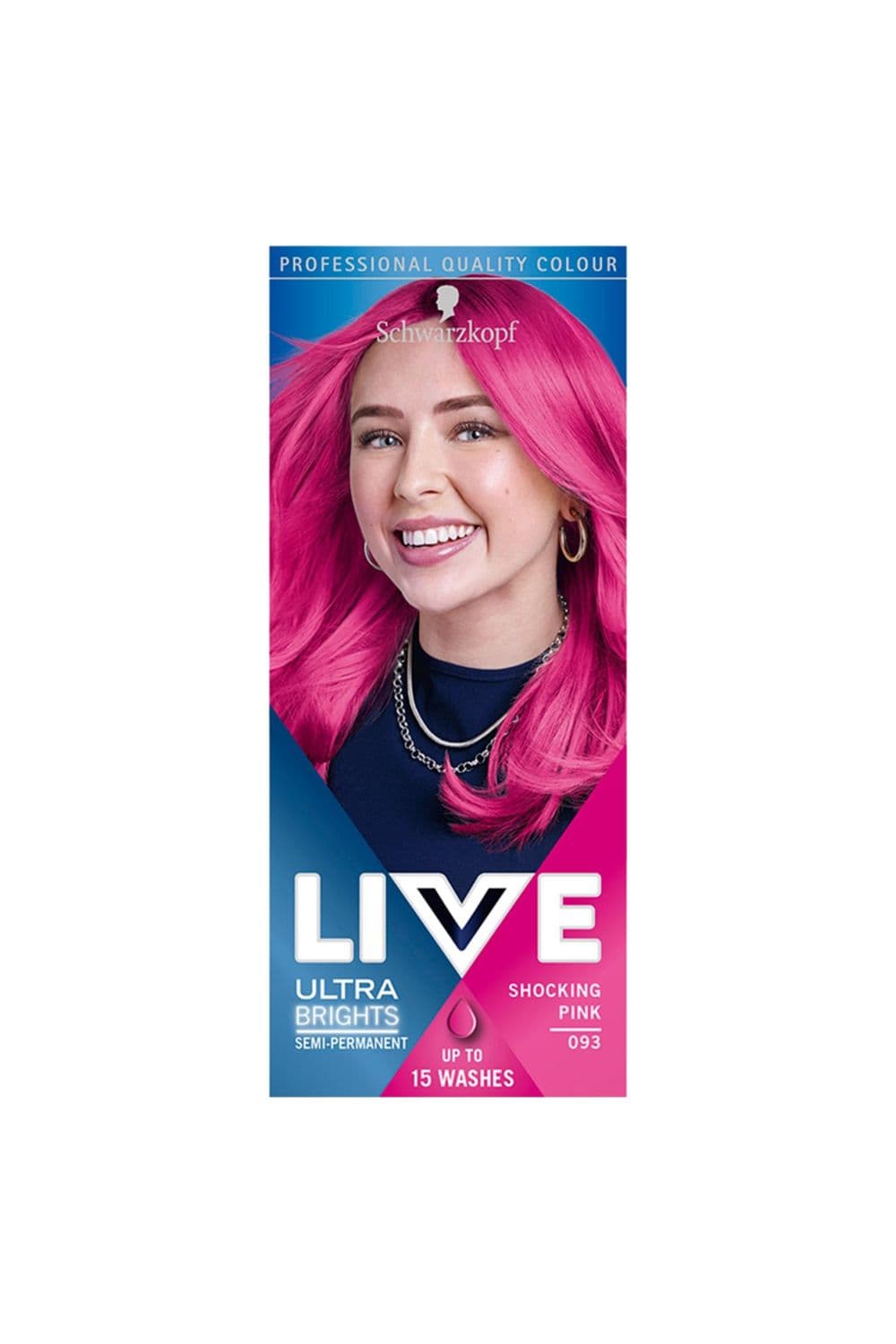 Live Ultra Bright Hair Dye 093 Shocking
