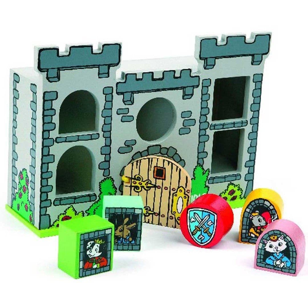 John Crane Wooden Castle Shape Sorter