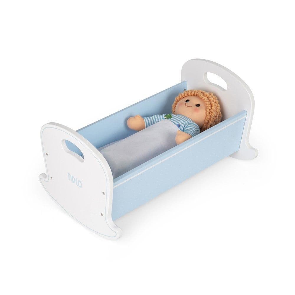 Wooden Dolls Cradle