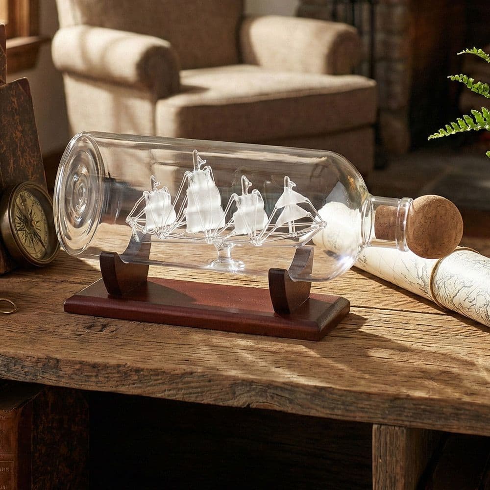 Vinology Ship in a Bottle Decanter