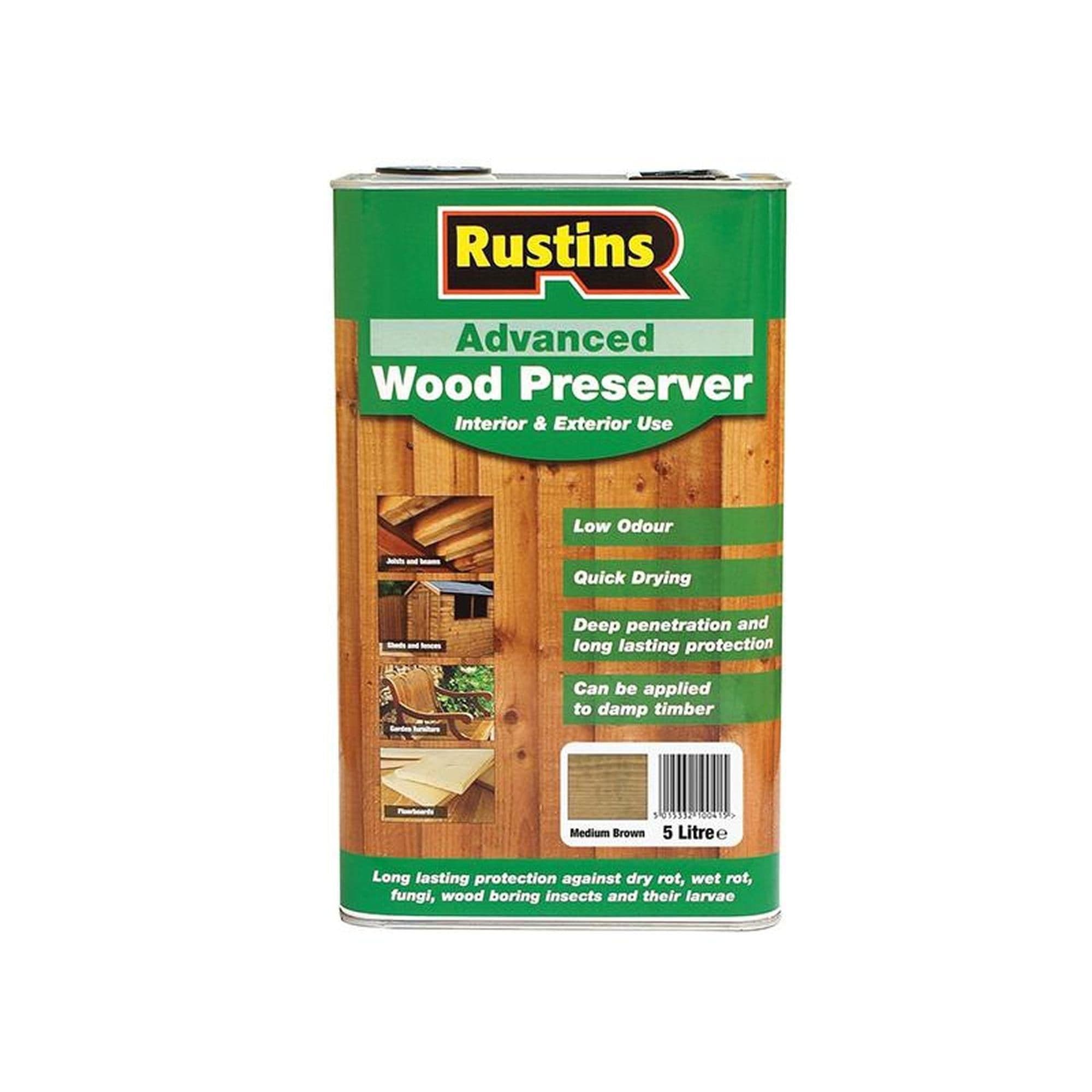 Quick Dry Advanced Wood Protector Mid 5 Litre