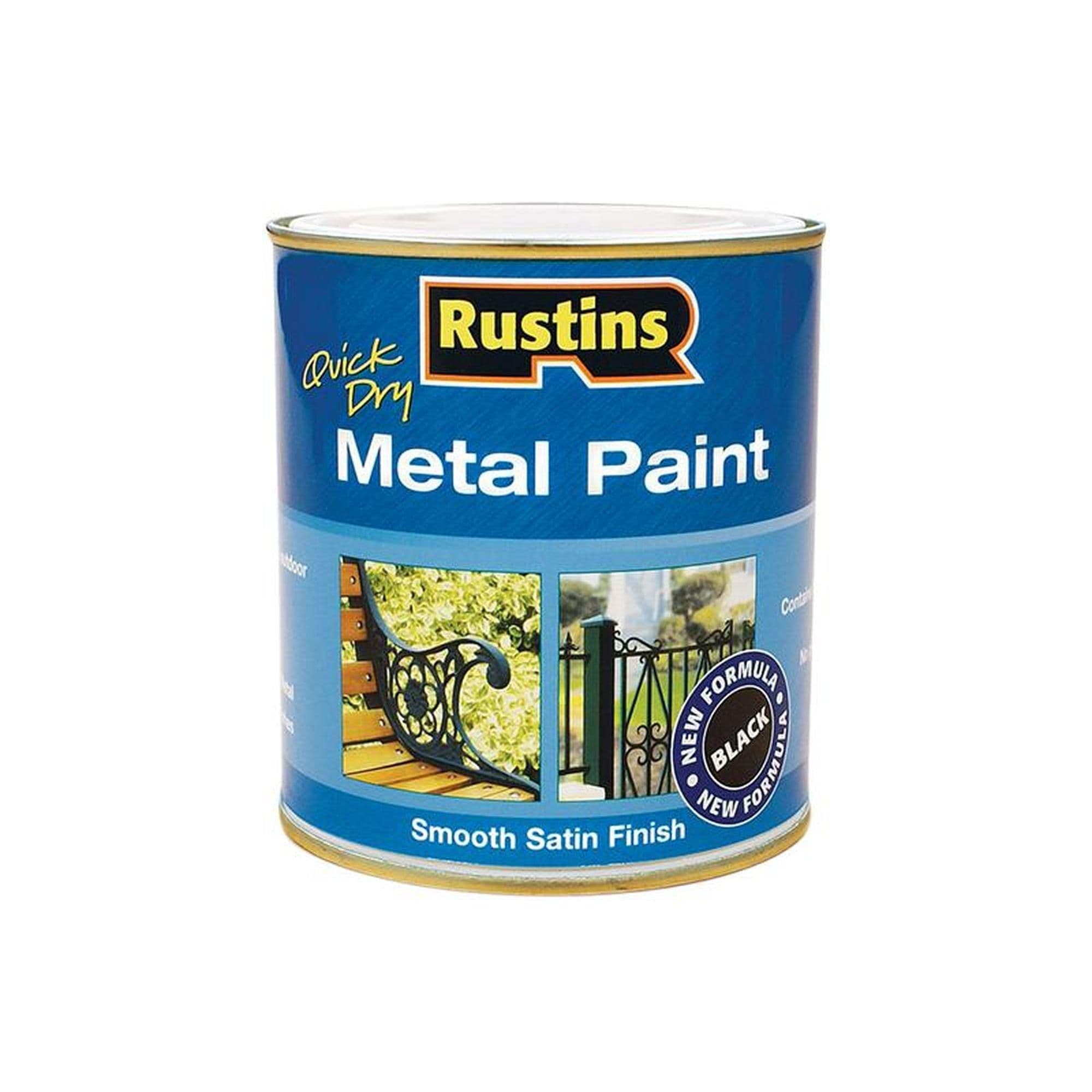Quick Dry Metal Paint Smooth Satin