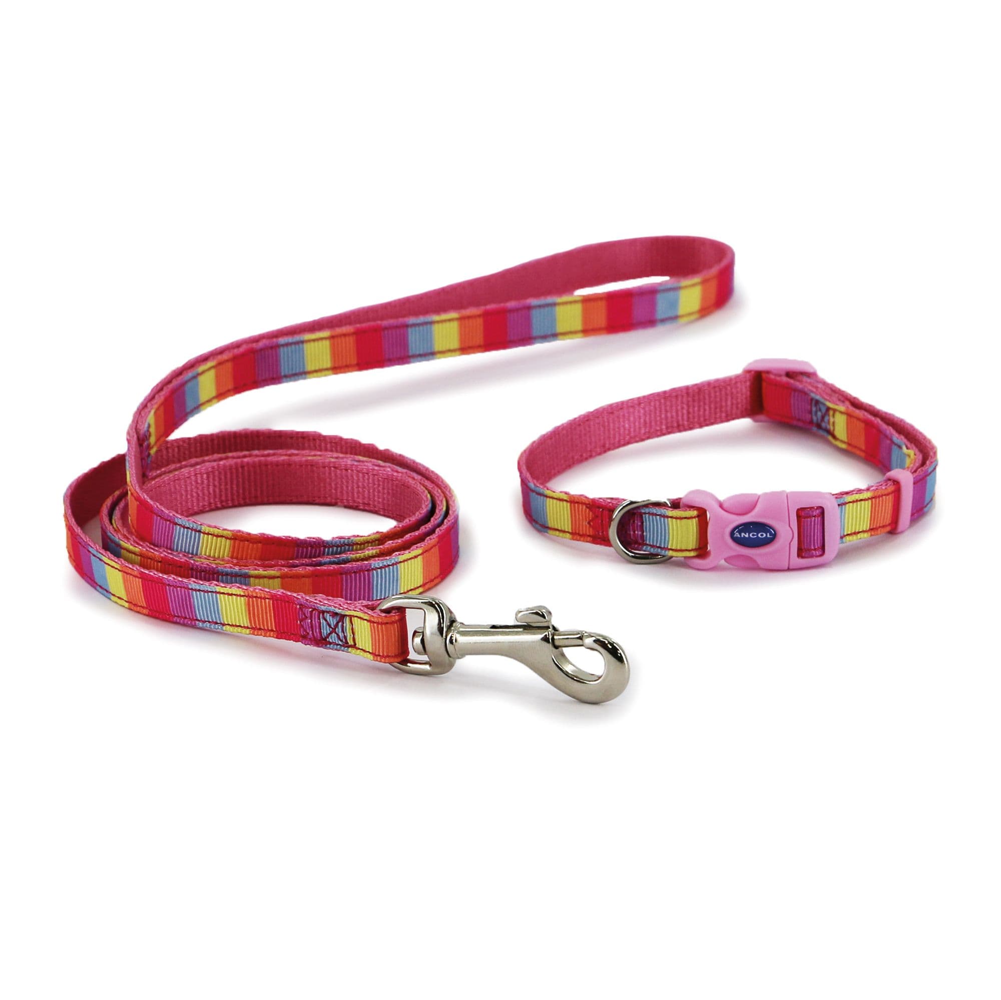 Small Bite Dog Puppy Collar Lead Set