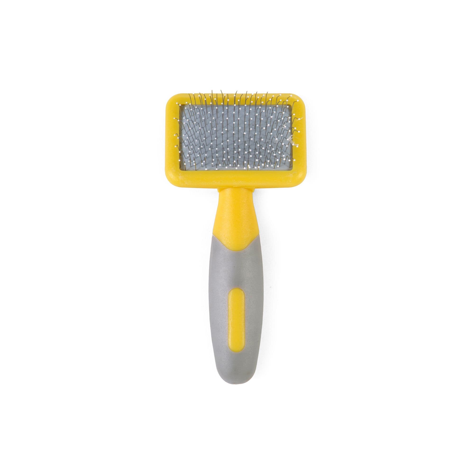 Grey Ergo Ergonomic Handle Small Animal Slicker Brush