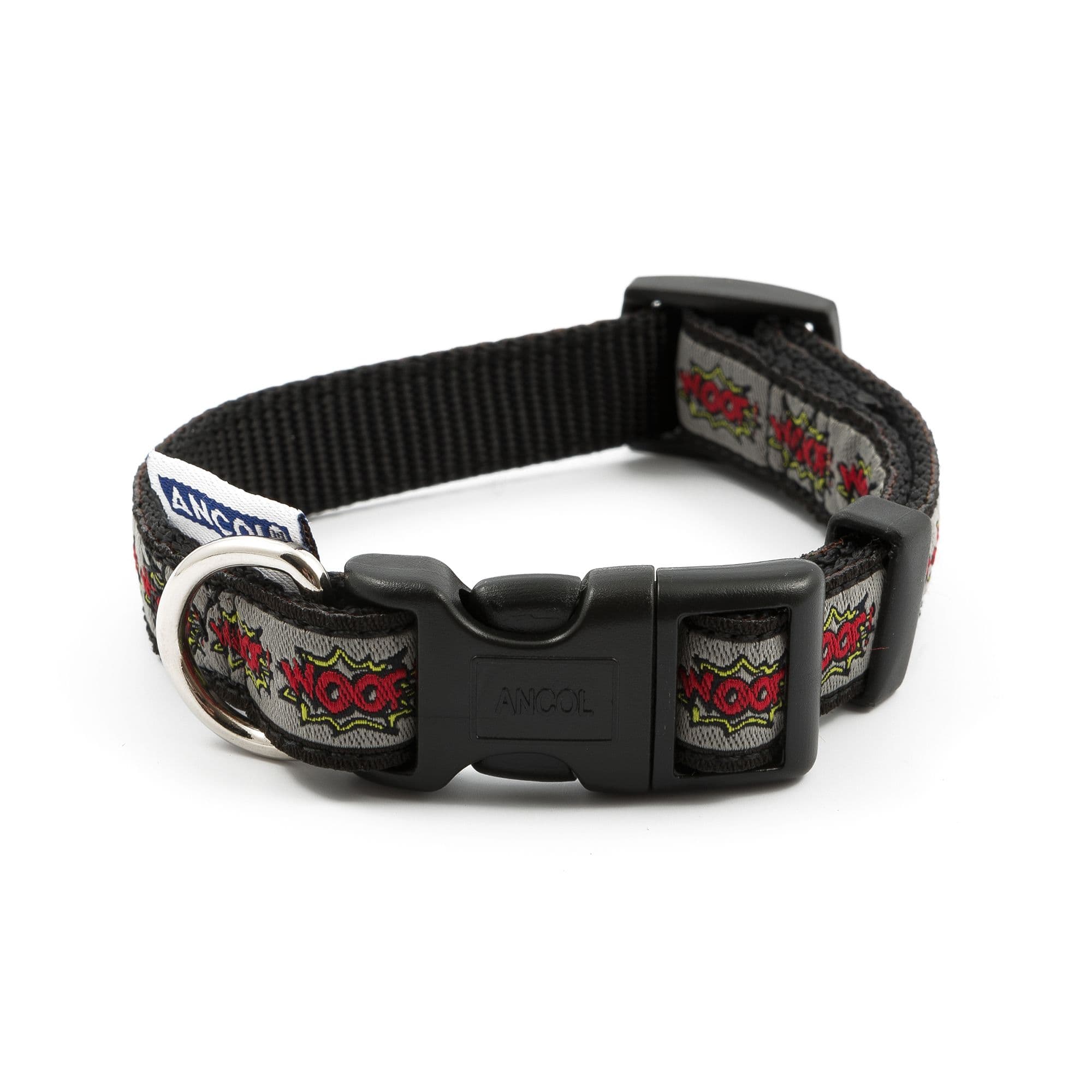 Woof Print Comfort Quick Release Buckle Dog Collar