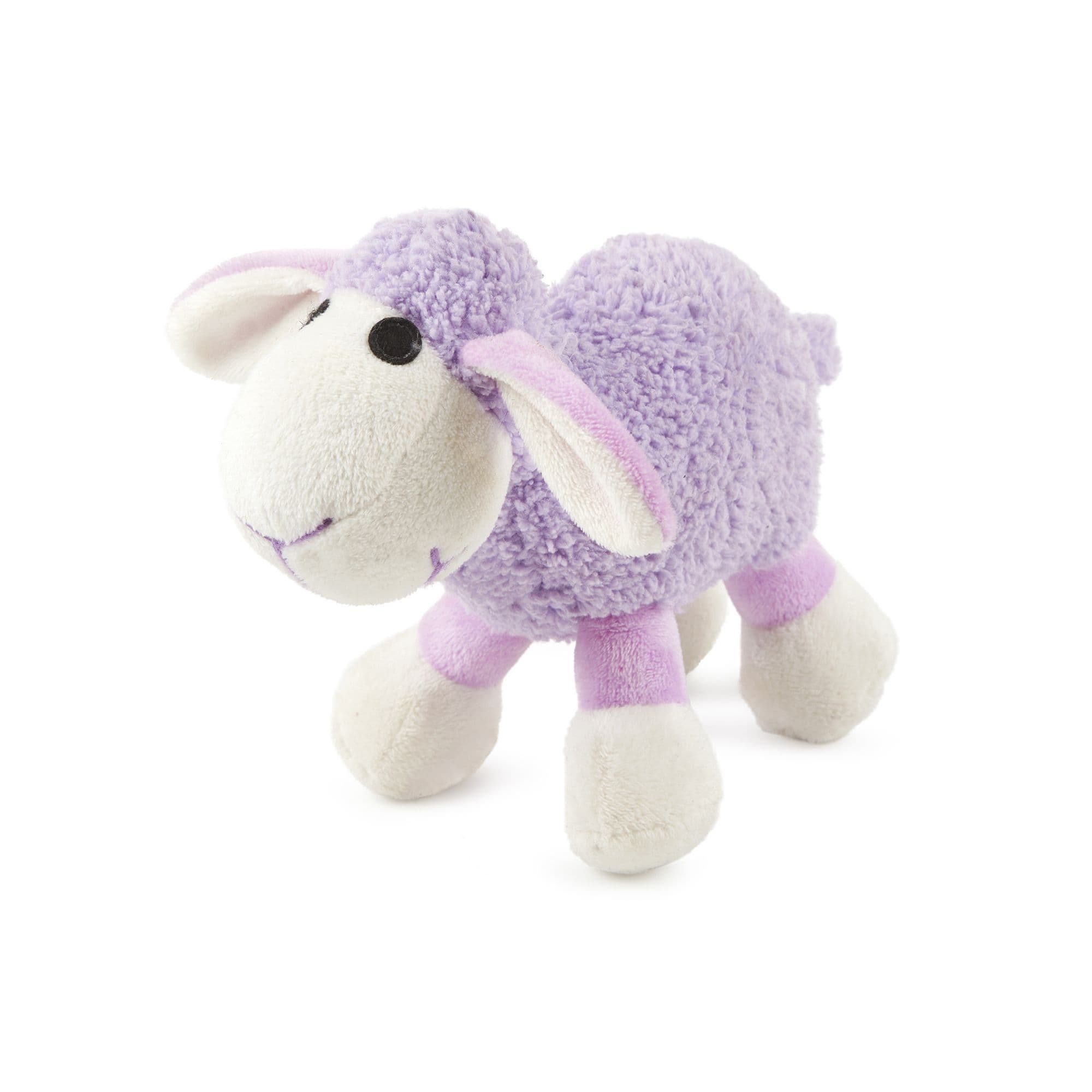 Small Bite Lightweight Cuddly Soft Plush Lamb Dog Puppy Toy