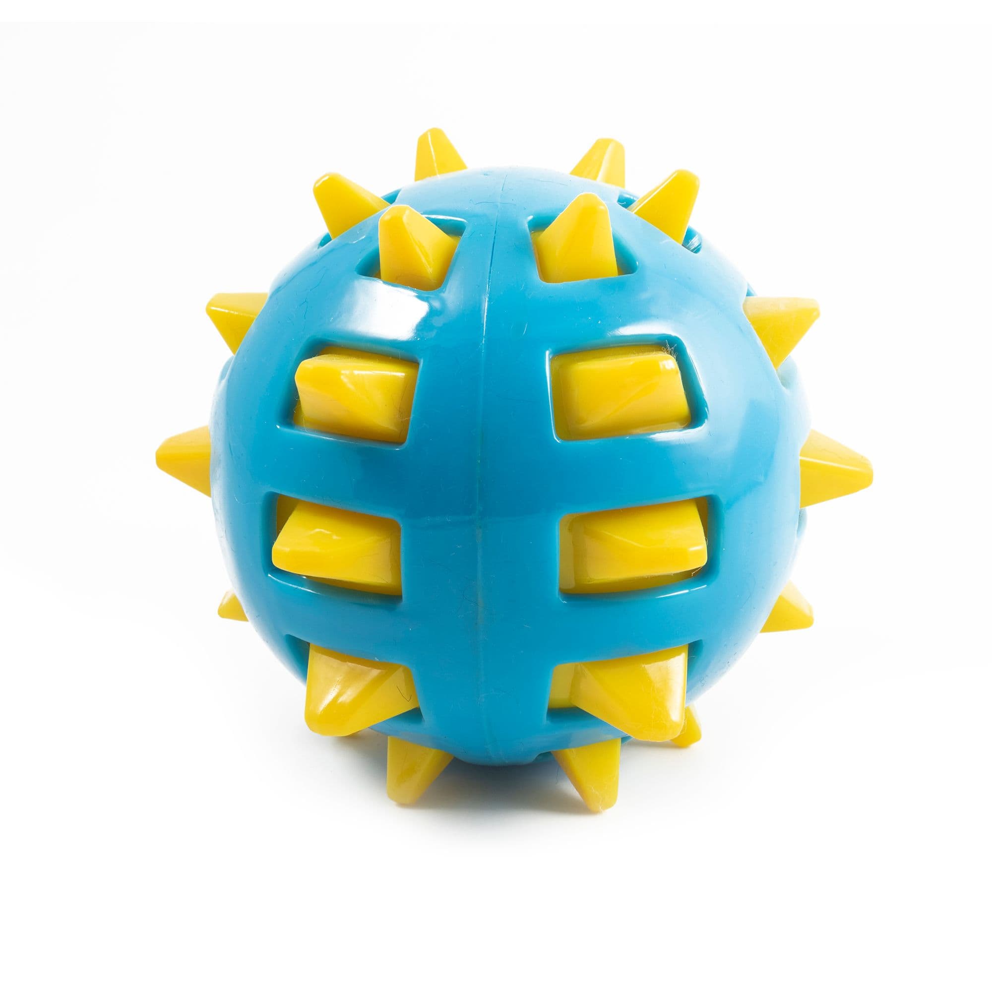 Irregular Bounce Squeaky Floating Atomic Ball 15 cm Dog Play Toy