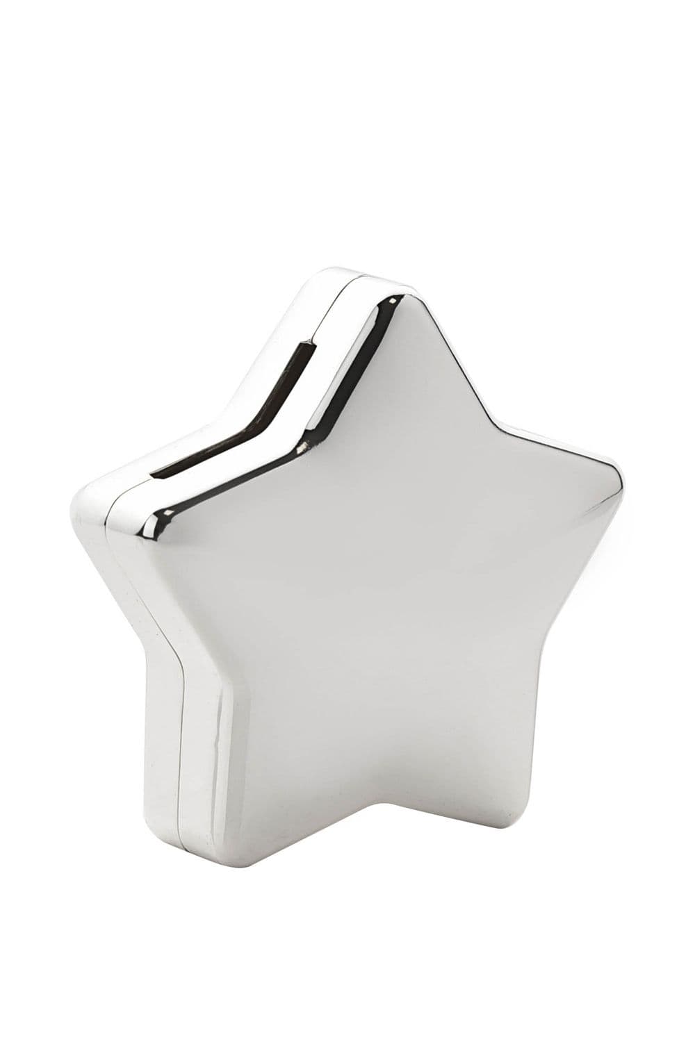Silverplated Star Shape Money Box