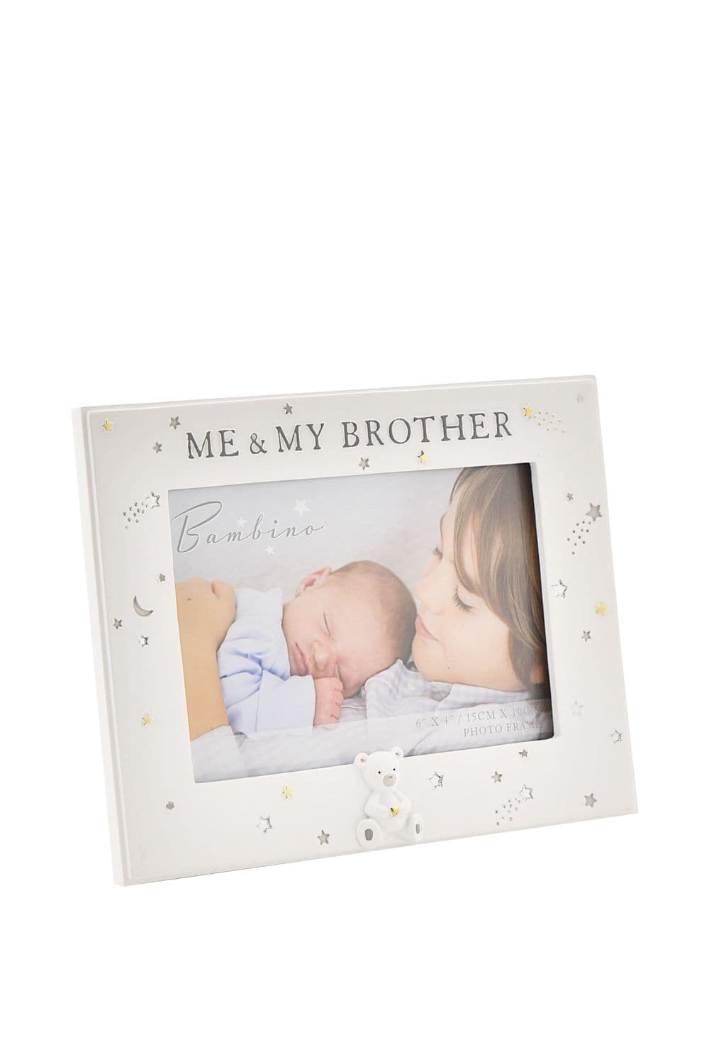 Resin Me & My Brother Photo Frame 6" x 4"