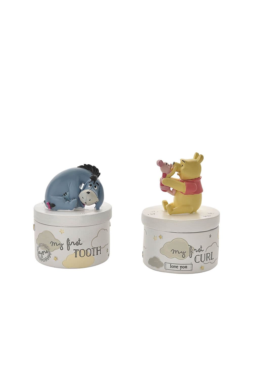 Magical Beginnings Tooth & Curl Pots Winnie & Piglet