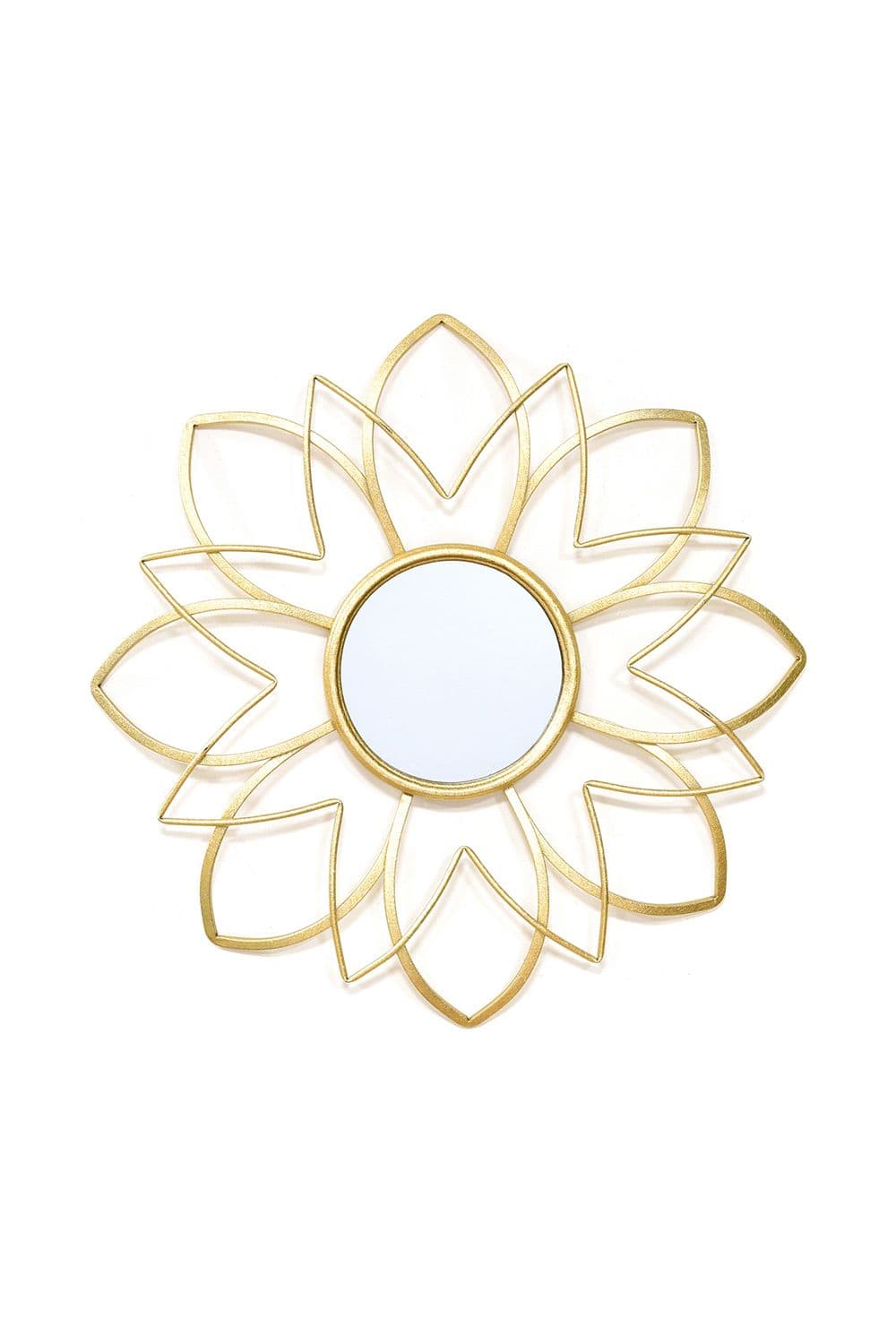 Deco Gold Frame Mirror