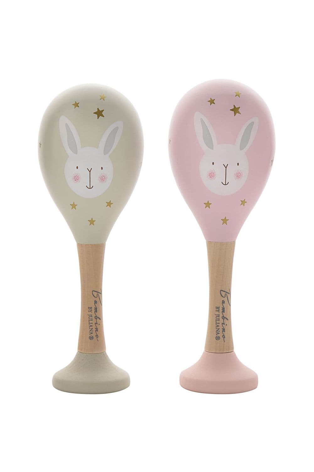 Toy Wooden Maracas Rabbit