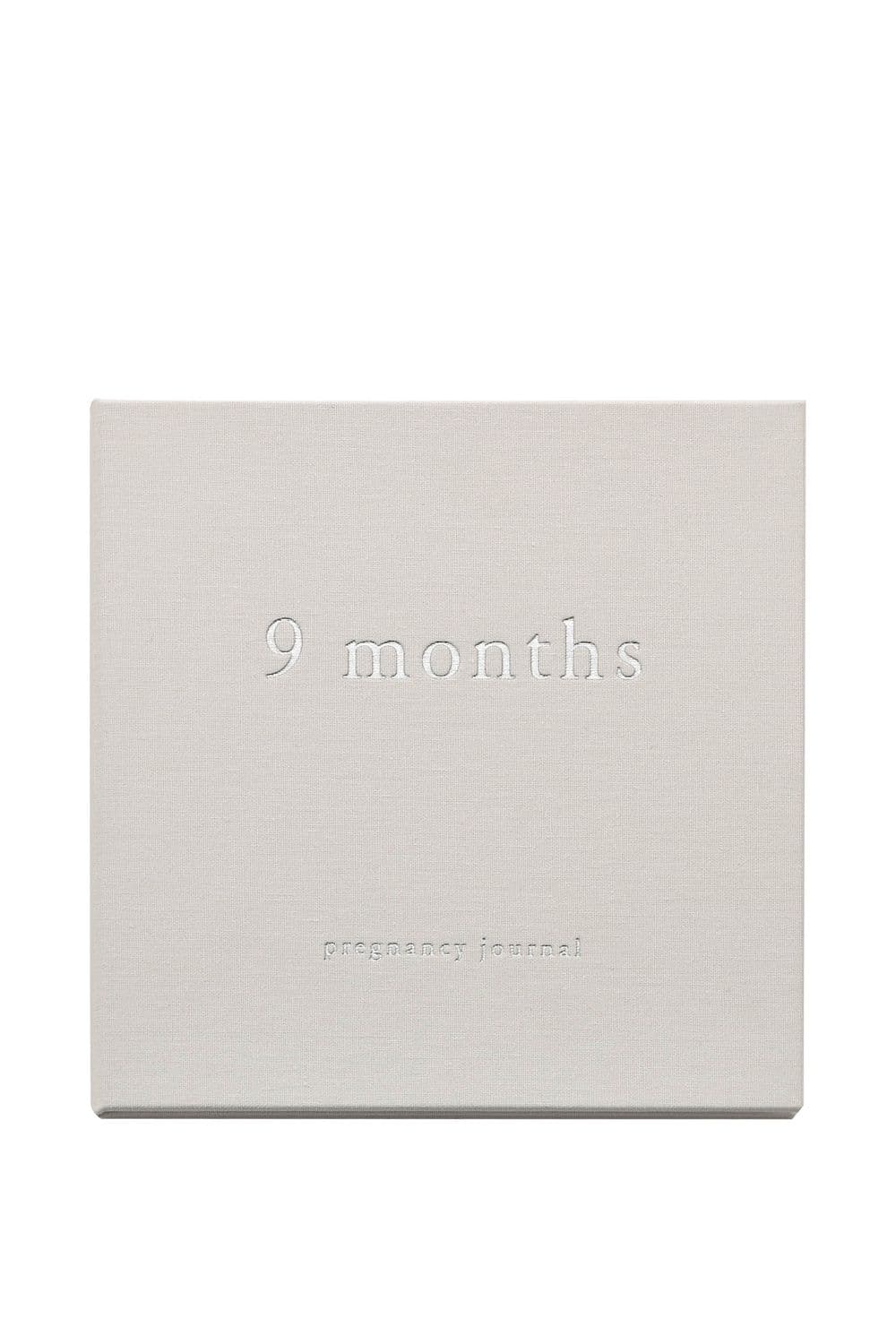 Linen Pregnancy Journal 9 Months