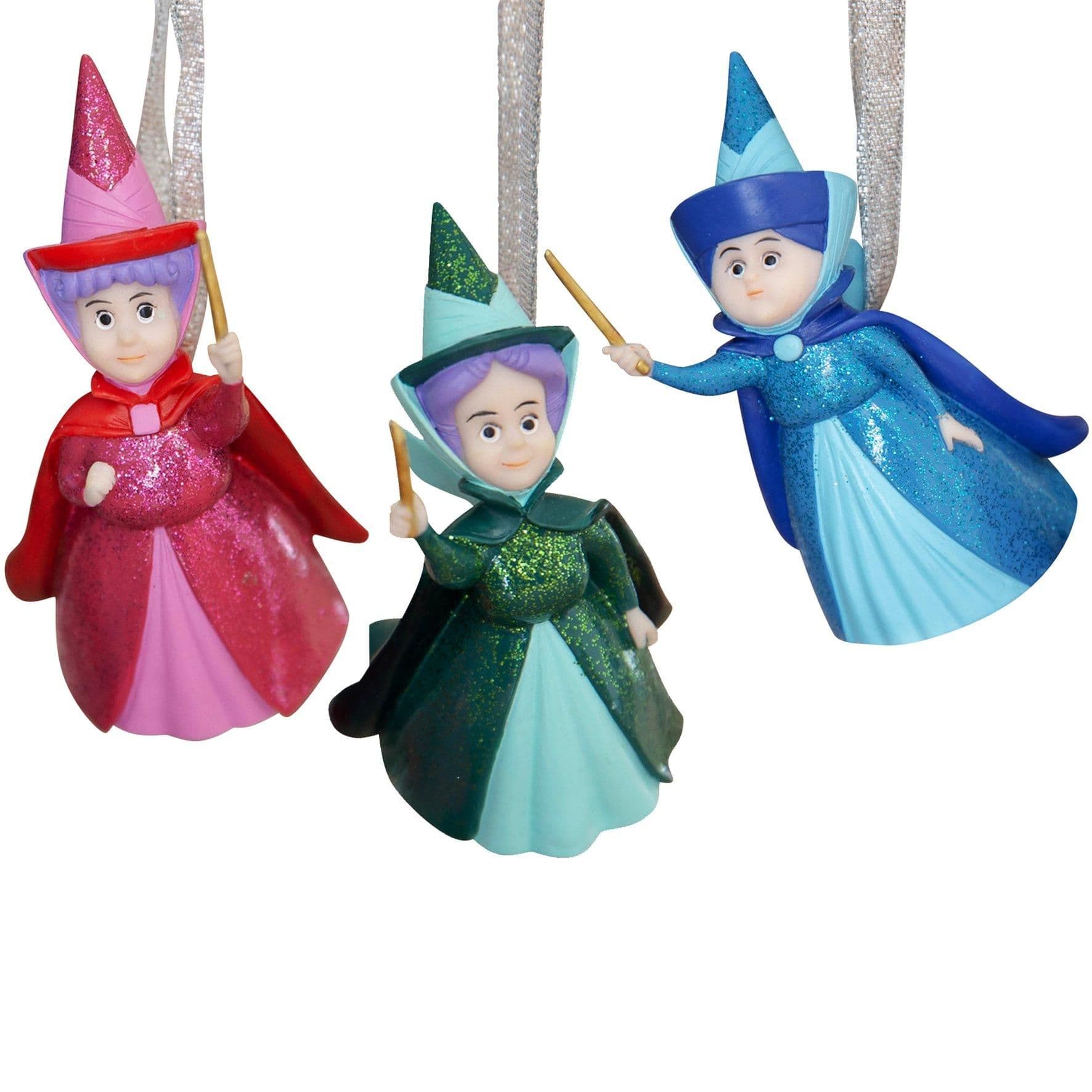 Set 3 Hanging Ornaments Merryweather Flora Fauna