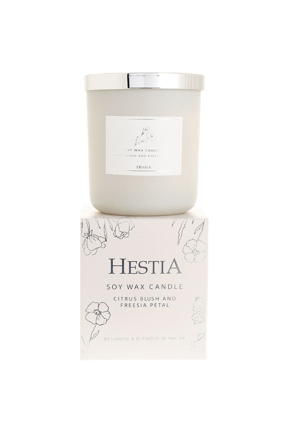 240g Deluxe Scented Candle - Citrus Blush & Freesia