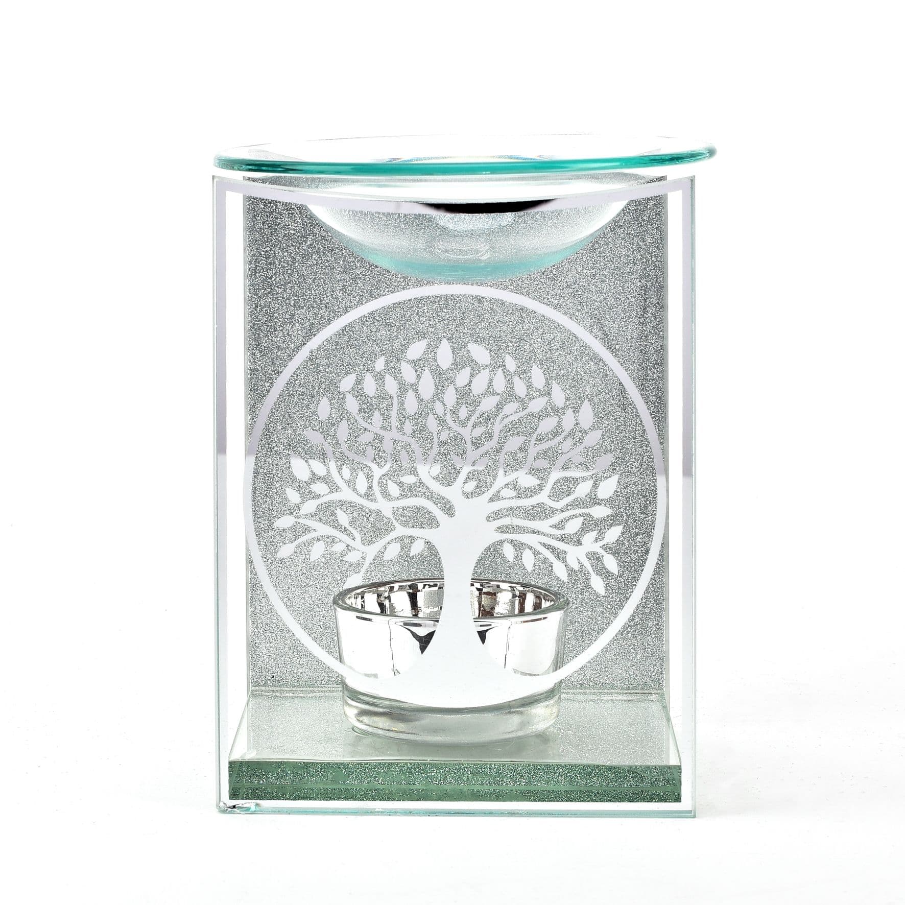 Glass Tree of Life Wax Melt & Oil Burner