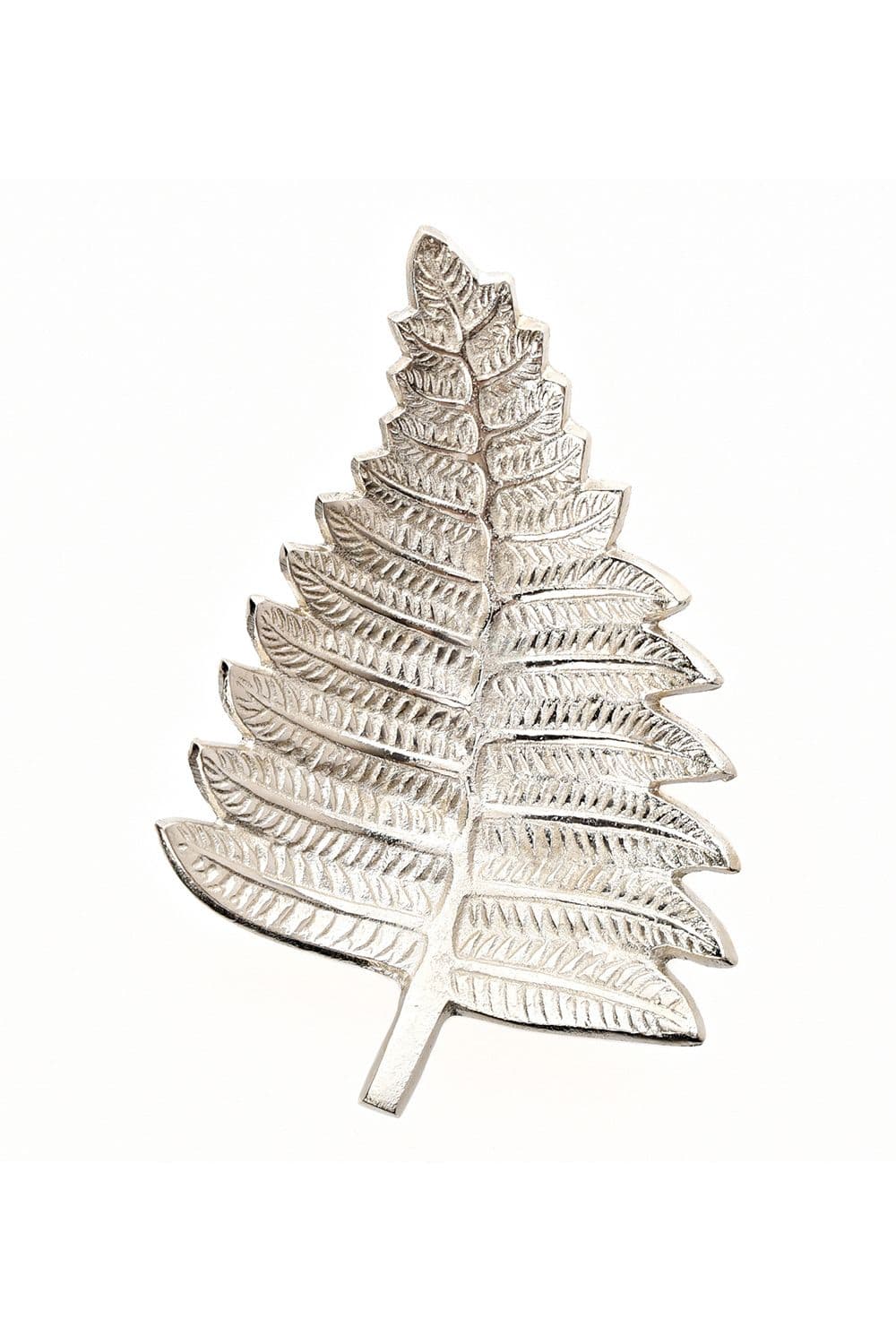 Large Metal Leaf Dish 45cm