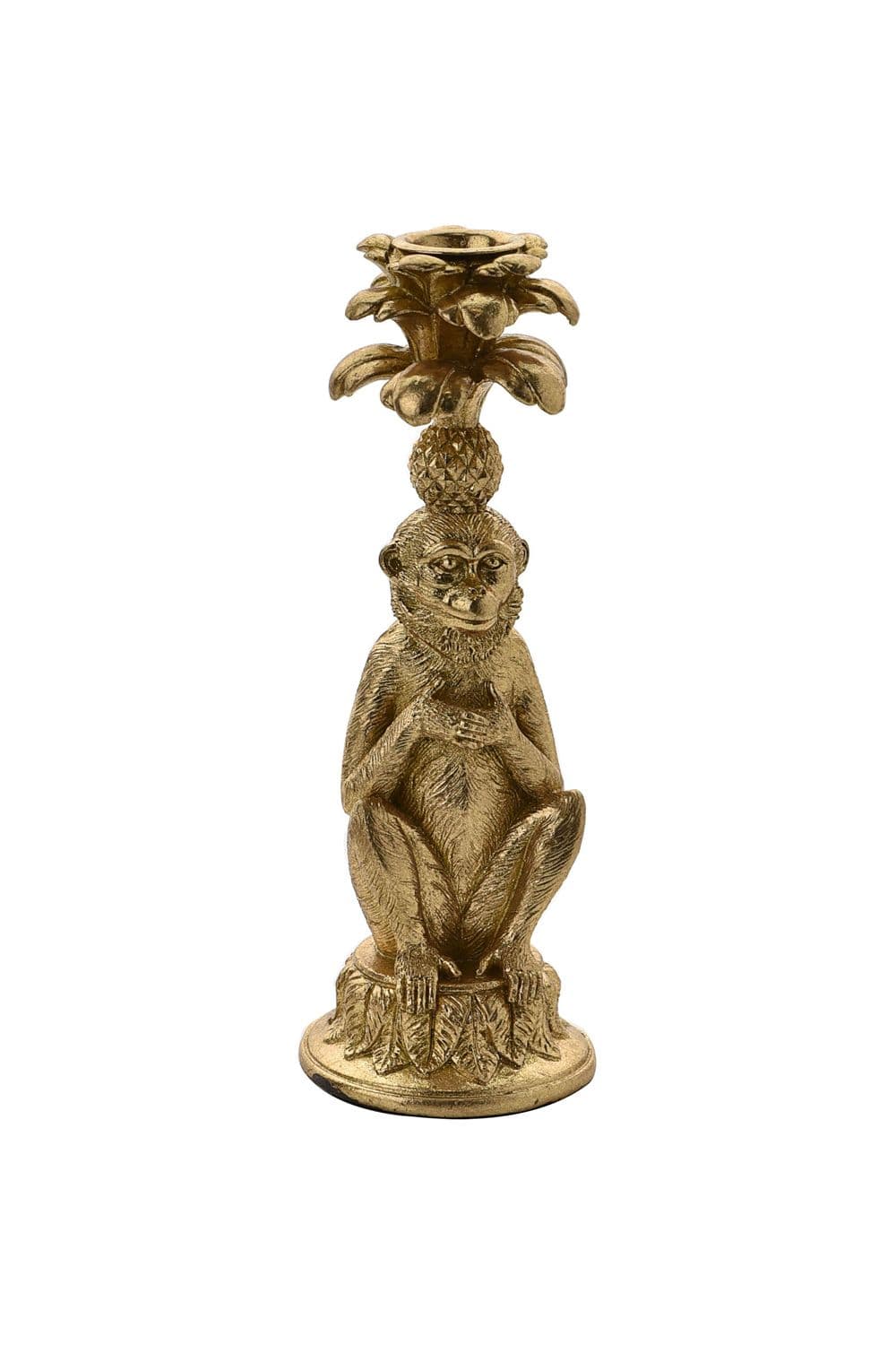 Monkey Taper Candle Holder