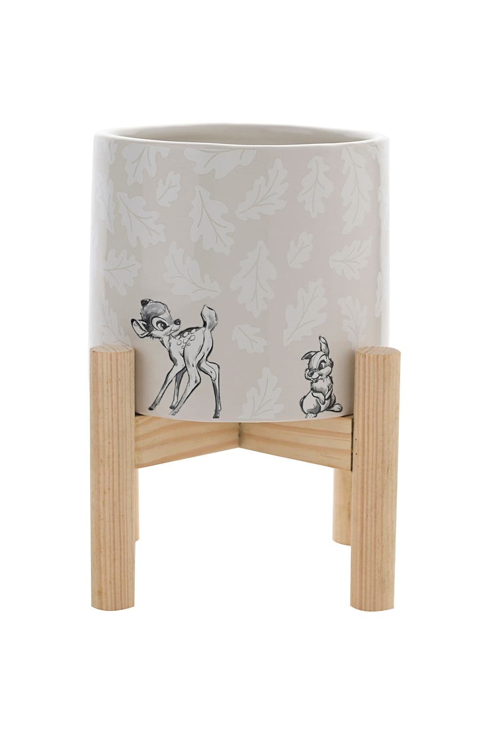 Forest Friends Bambi Planter on stand 20cm tall