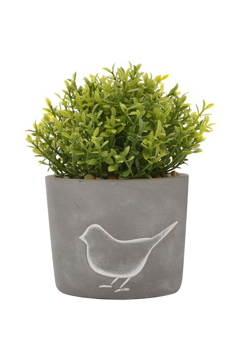 Bird Silhouette Planter with Plant 10cm Diameter