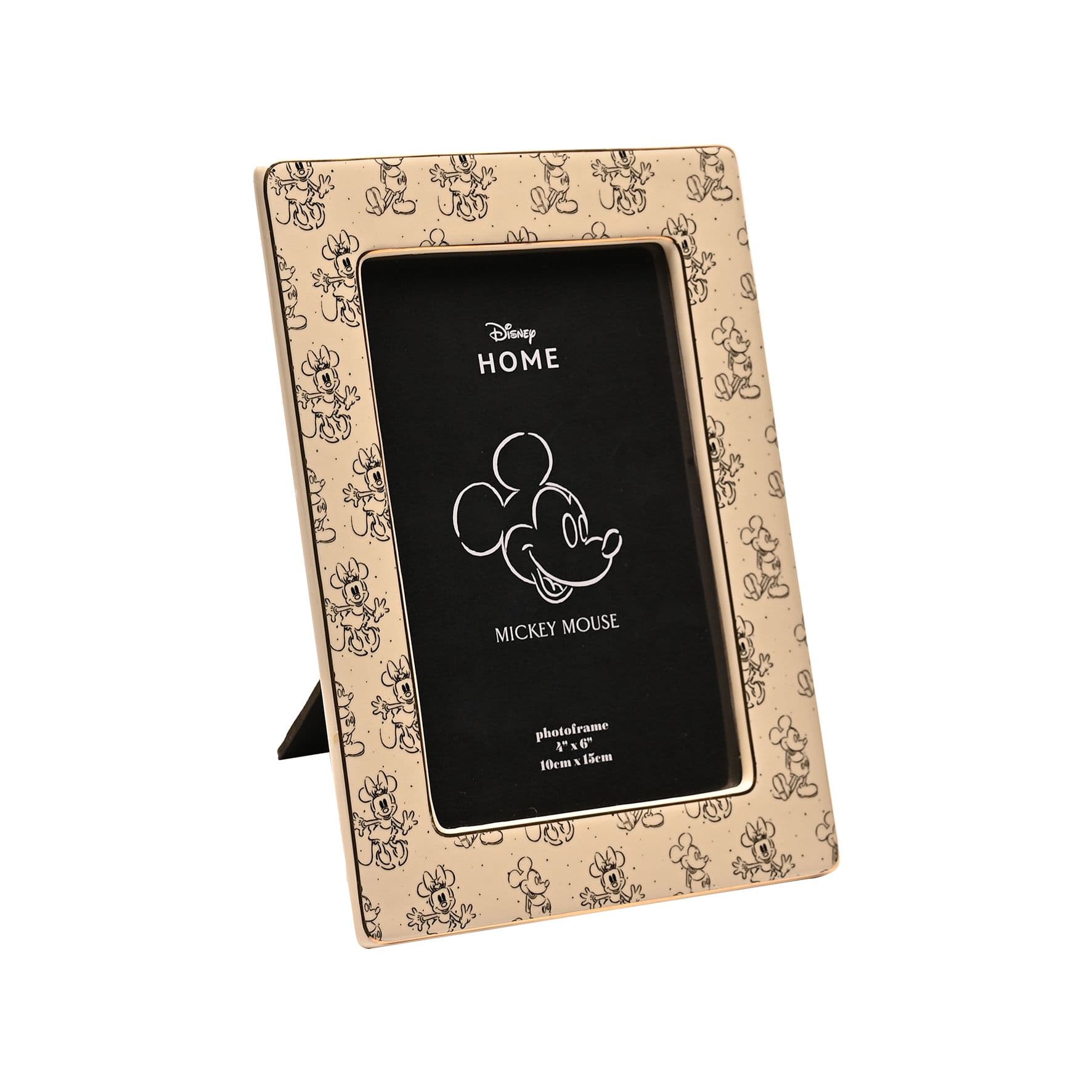 Mickey & Minnie Ceramic Frame 4" x 6"
