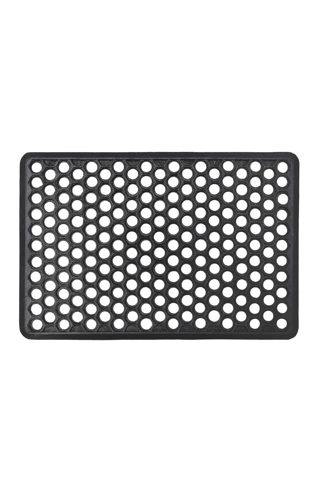 Honeycomb Rubber Ring Scraper Doormat 40x60cm