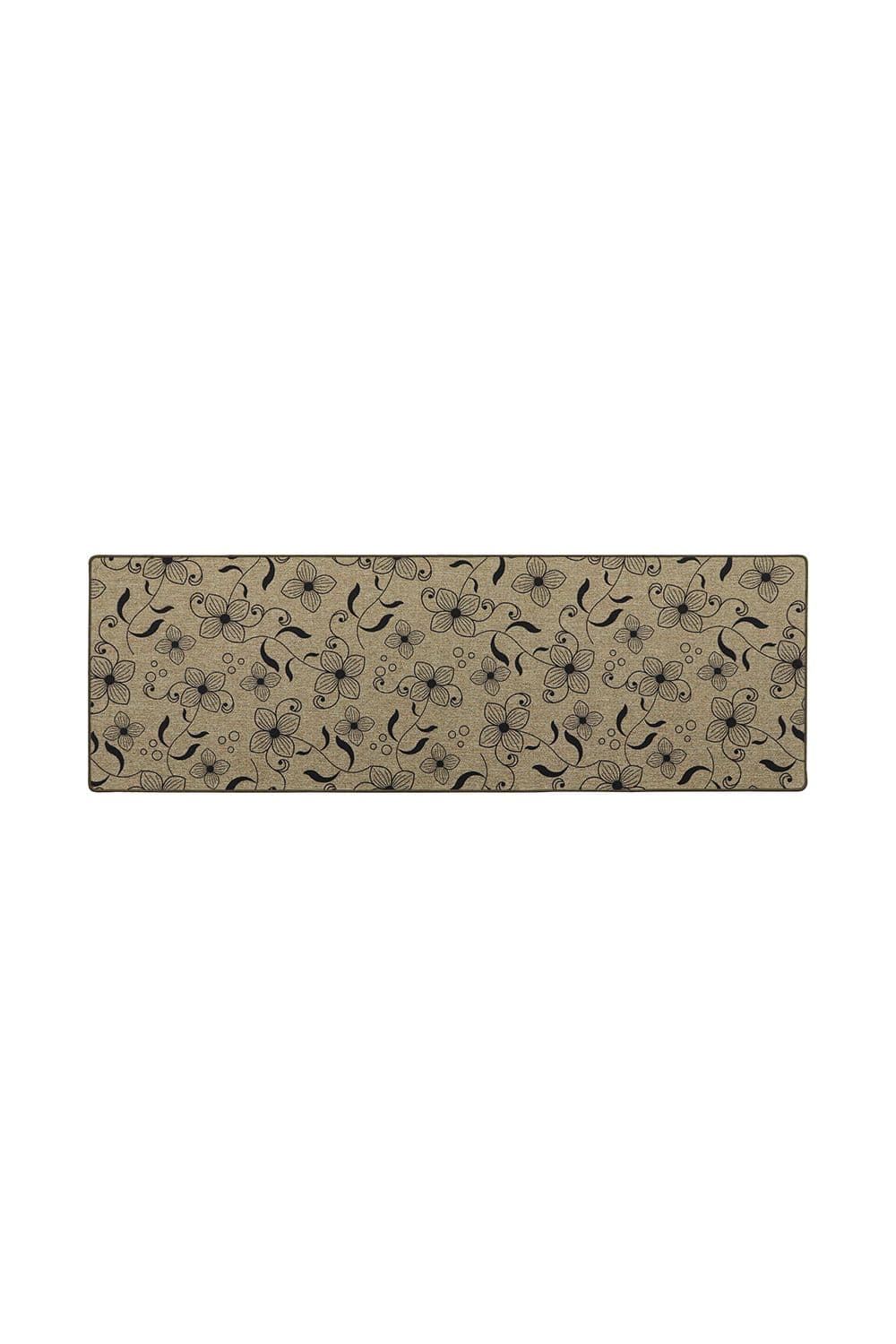 Elegance Range Indoor Machine Washable Runner Doormat 50 x 150 cm Flowers