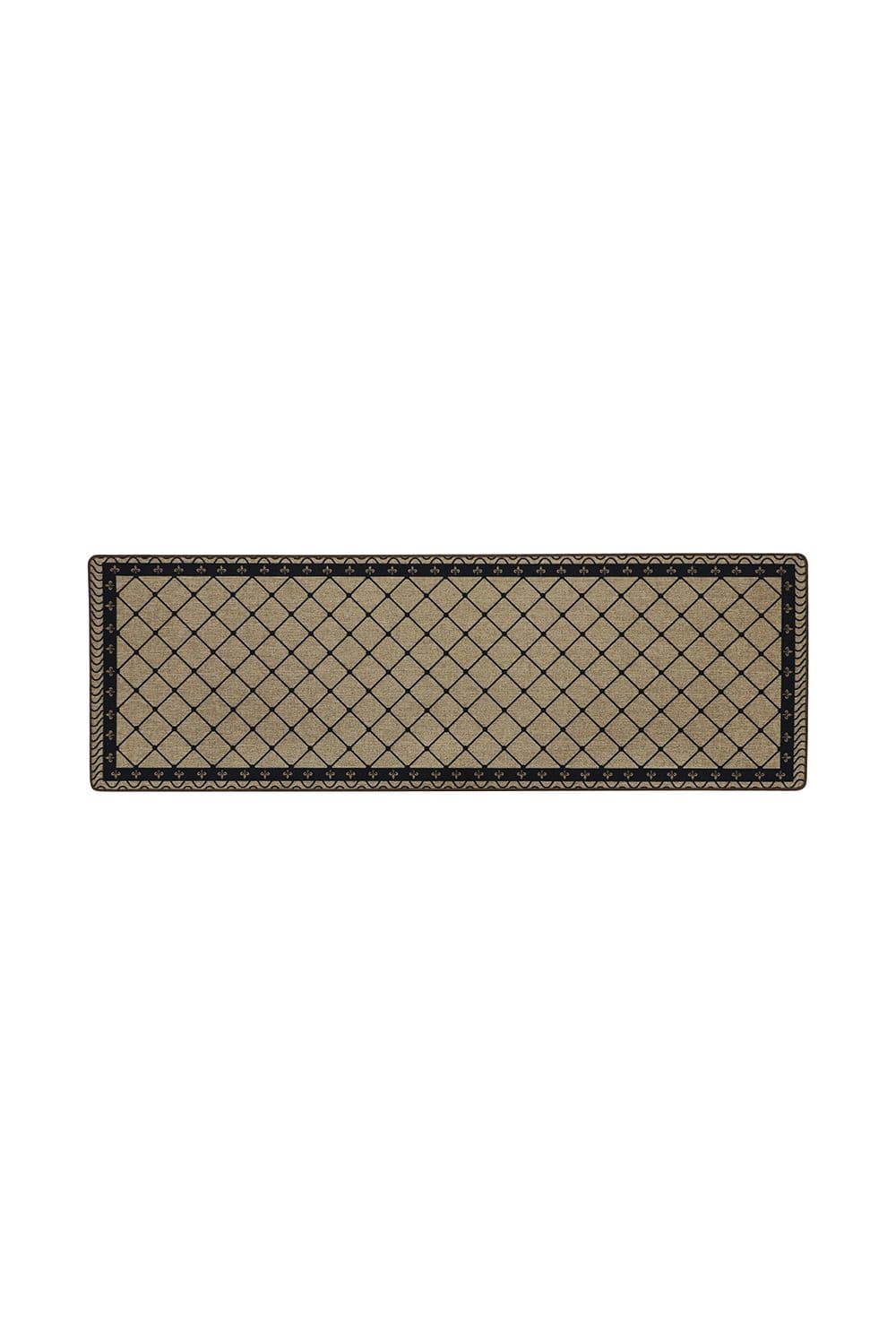 Elegance Range Indoor Machine Washable Runner Doormat 50 x 150 cm Diamond