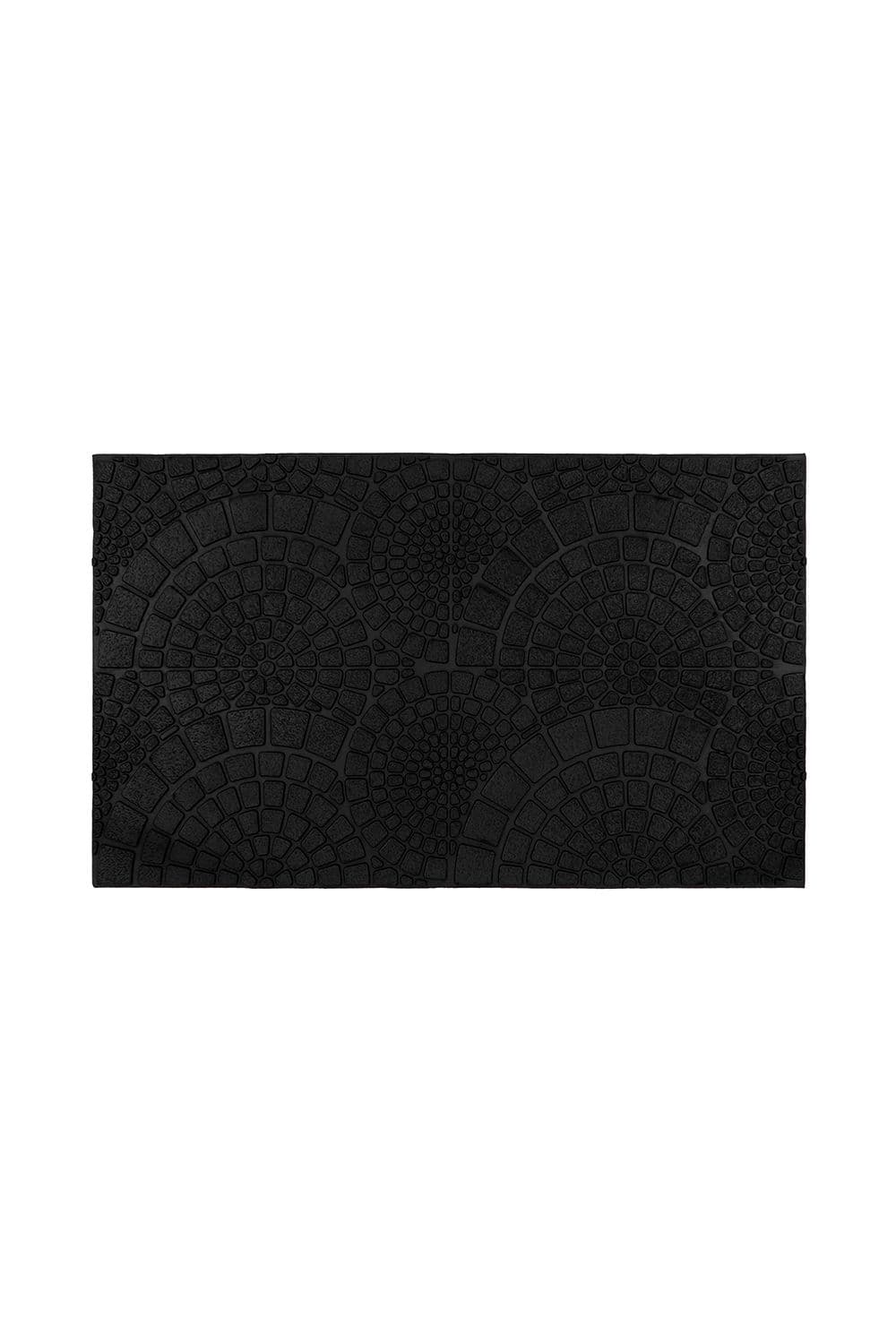 Mosaic Scraper Rubber Doormat 45x75cm