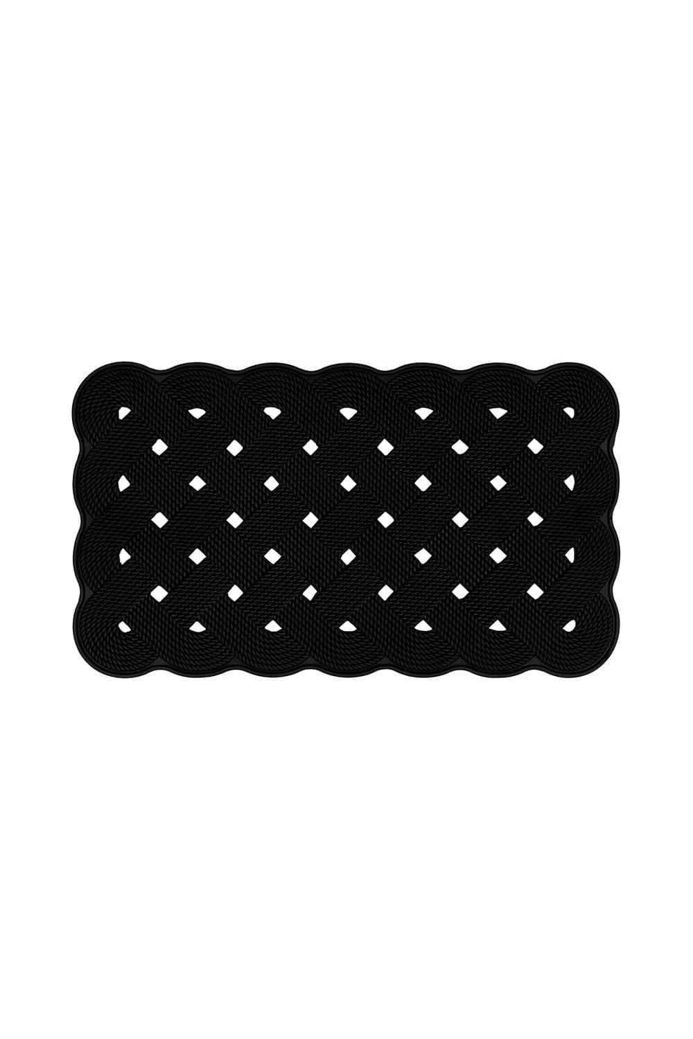 Trellis Rubber Scraper Doormat 40 x 70 cm