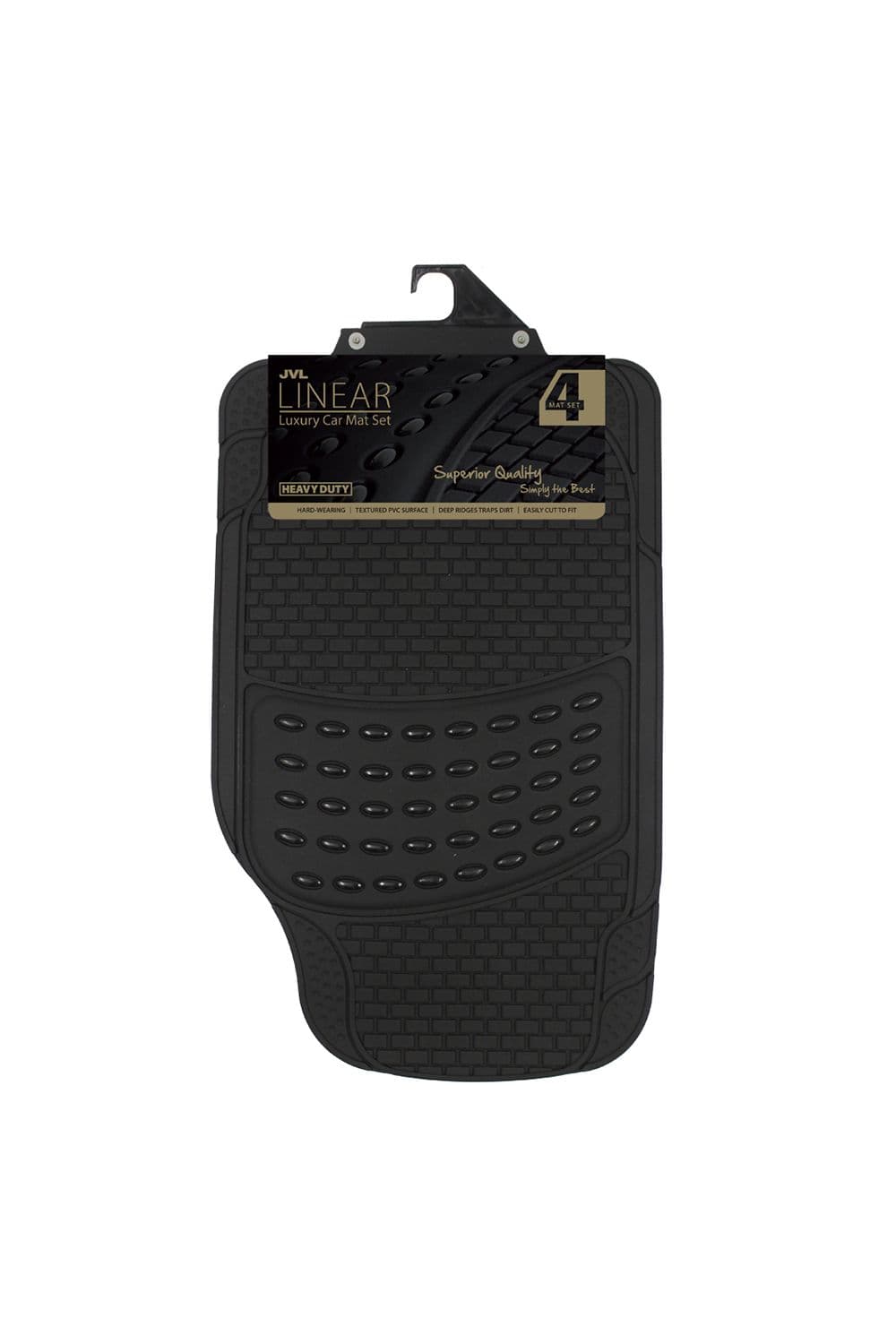 Linear Luxury Car Mat Set