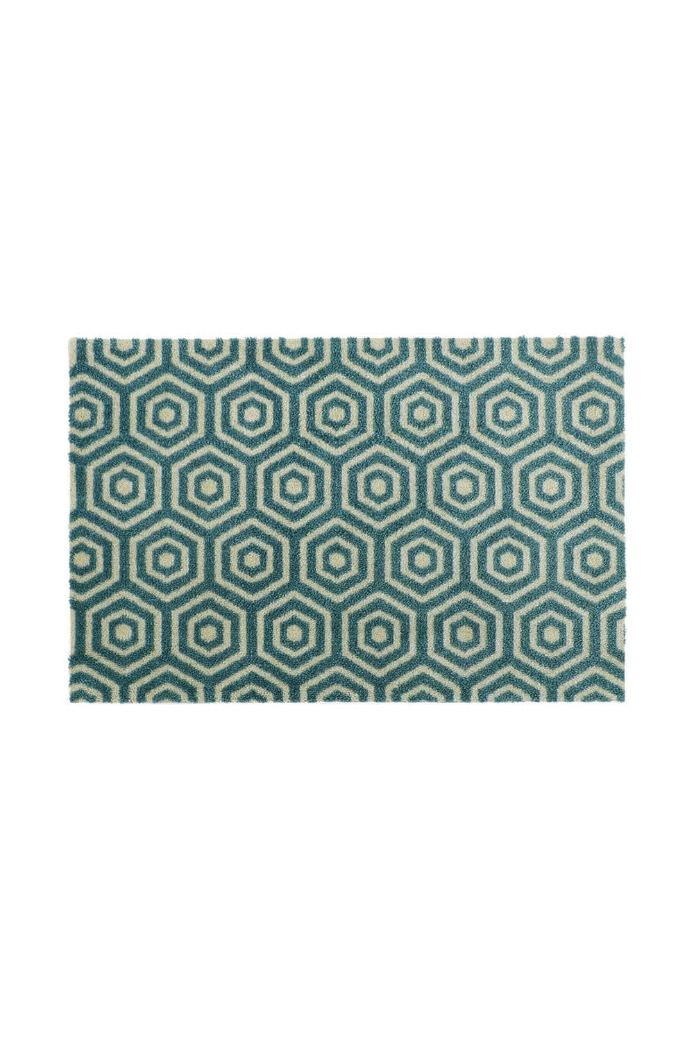 Mega Machine Washable Doormat 50 x 75 cm Geo Hex