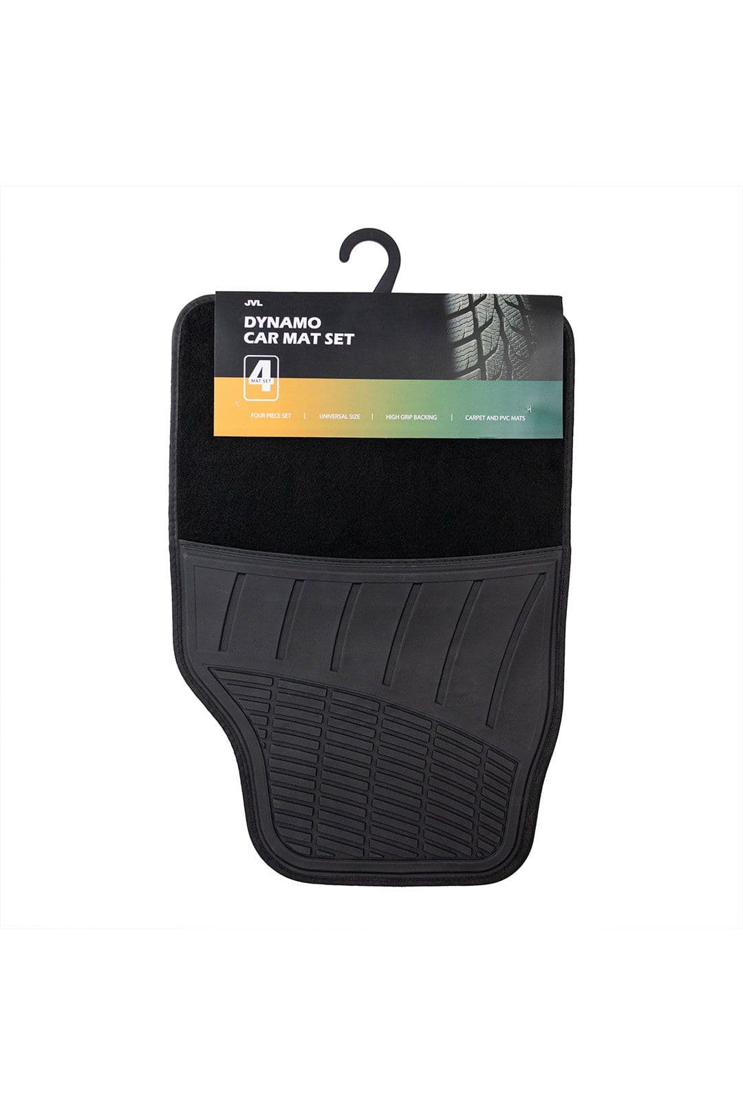 Dynamo 4 Piece Carpet & PVC Car Mats