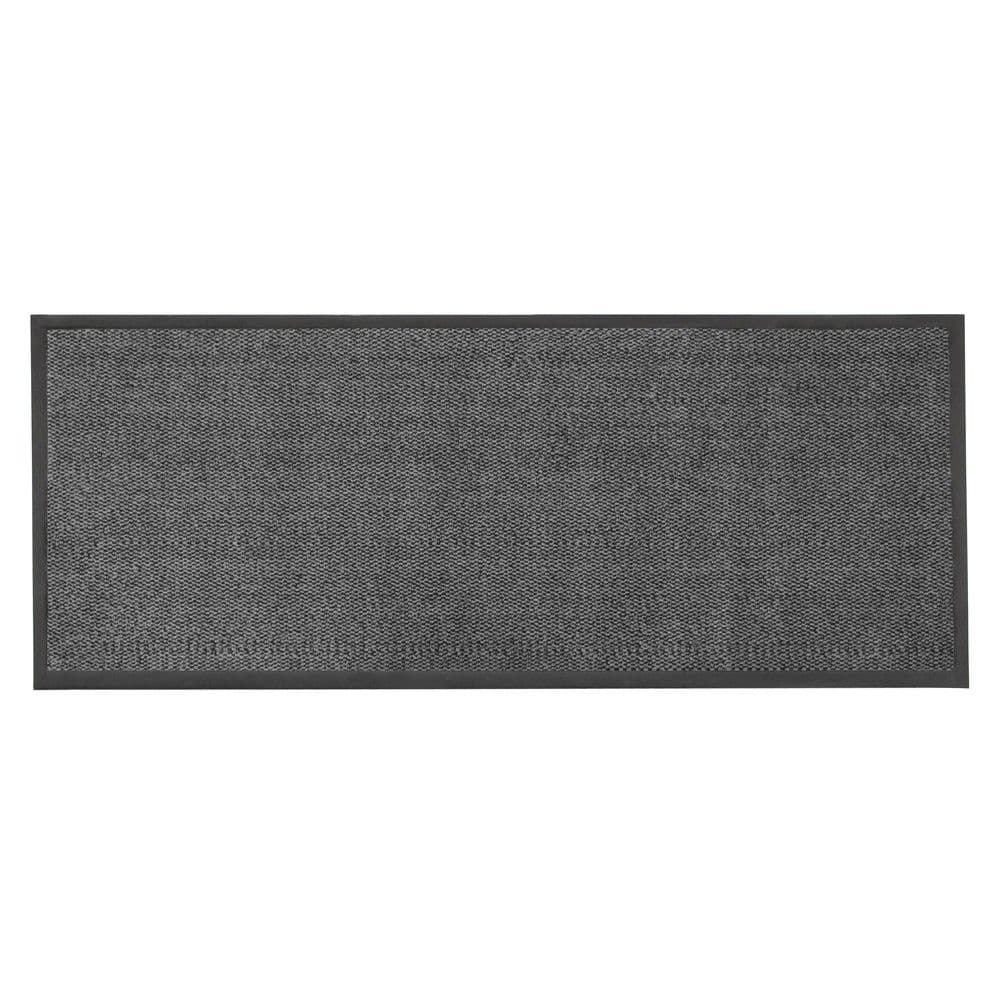 Heavy Duty Barrier Door Mat 60x150cm Grey Black