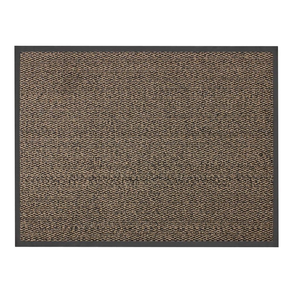 Heavy Duty Commodore Barrier Door Mat 60x80cm Brown Black