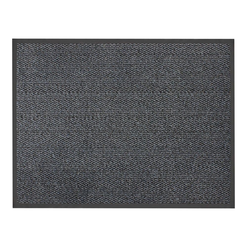 Heavy Duty Commodore Barrier Door Mat 60x80cm Blue Black