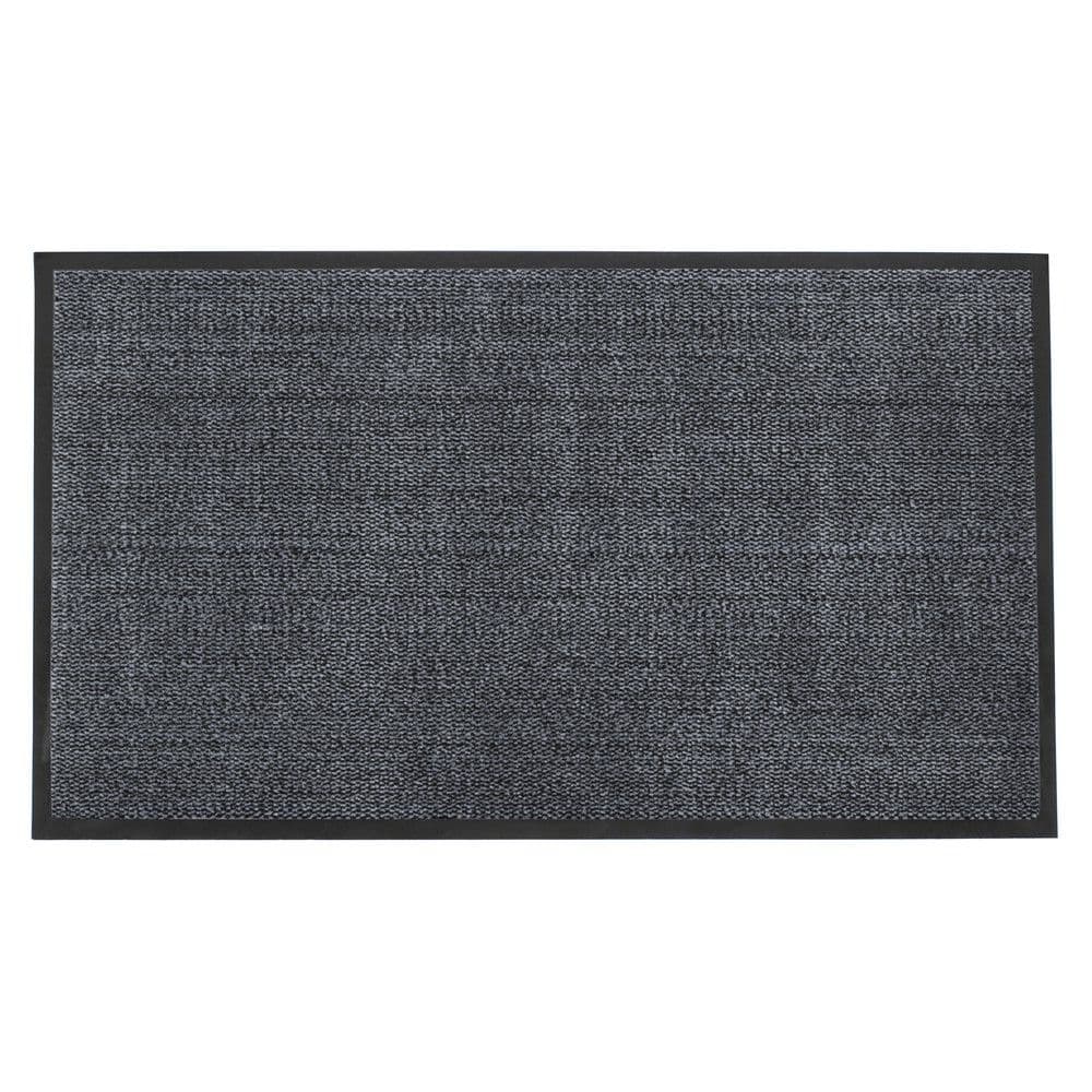 Heavy Duty Barrier Door Mat 80x140cm Blue Black