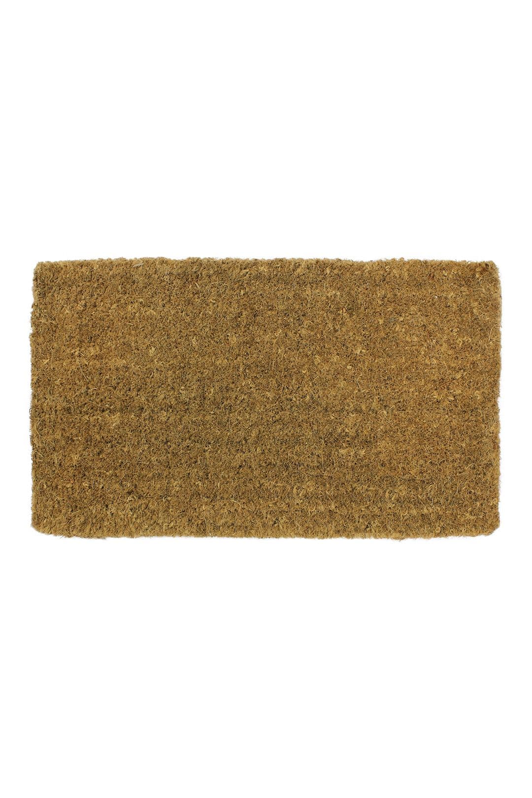 Eco Friendly Ryburn Plain Coir Doormat 40x68cm