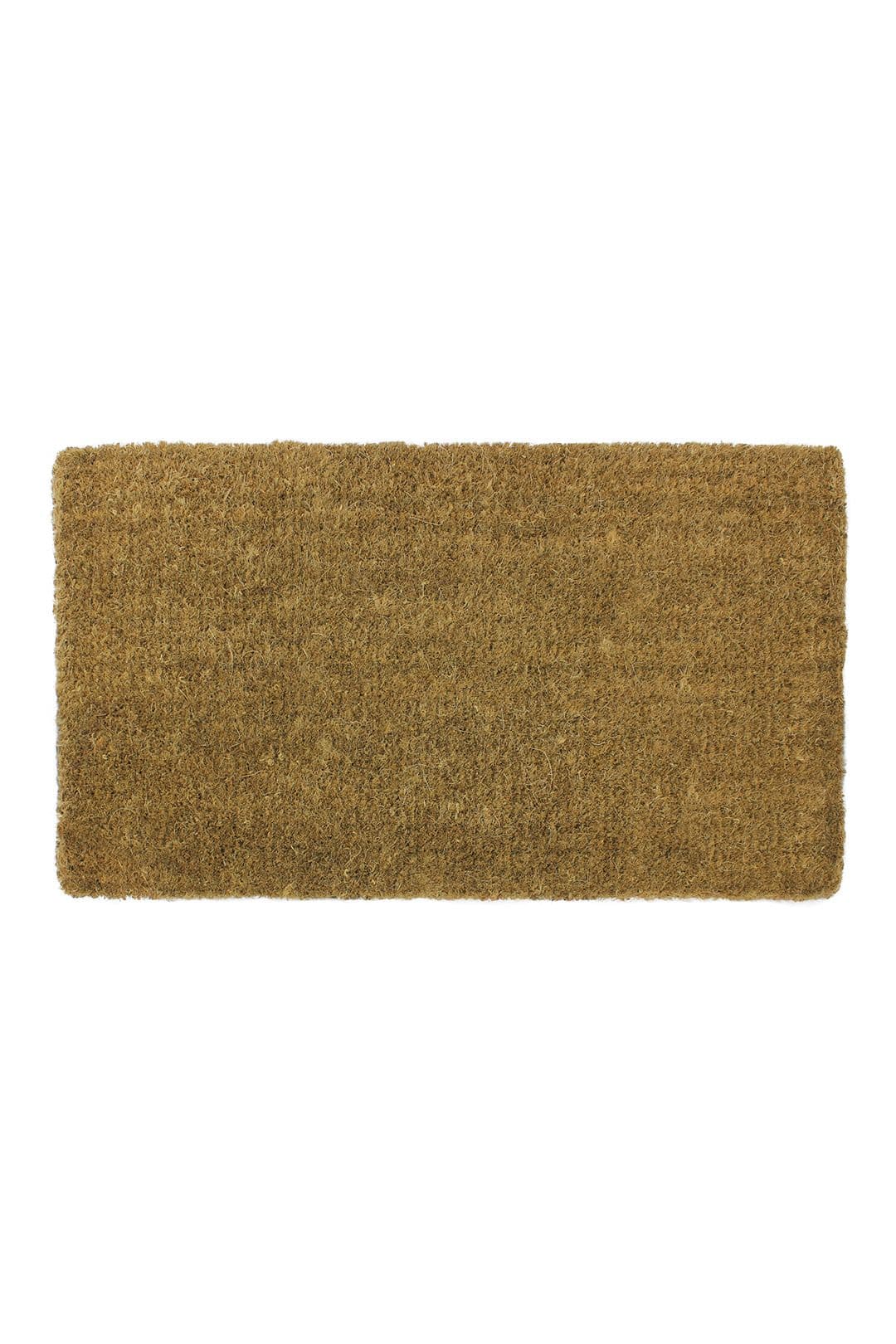 Eco Friendly Ryburn Plain Coir Doormat 45x75cm