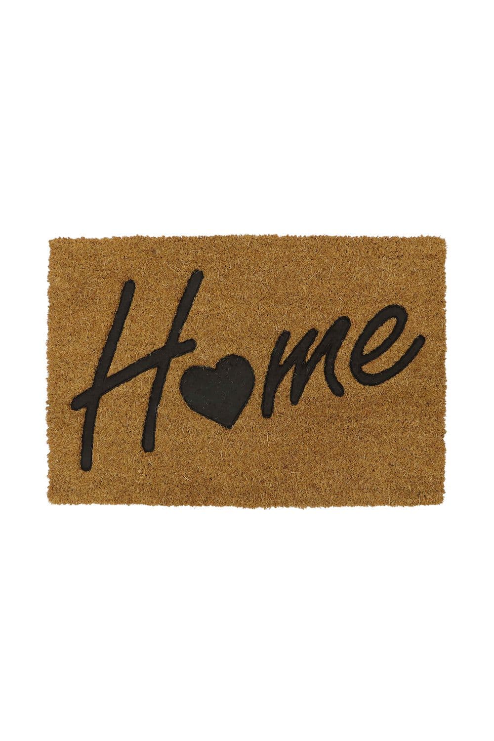 Rubber Embossed PVC Backed Coir Doormat 40x60cm Home