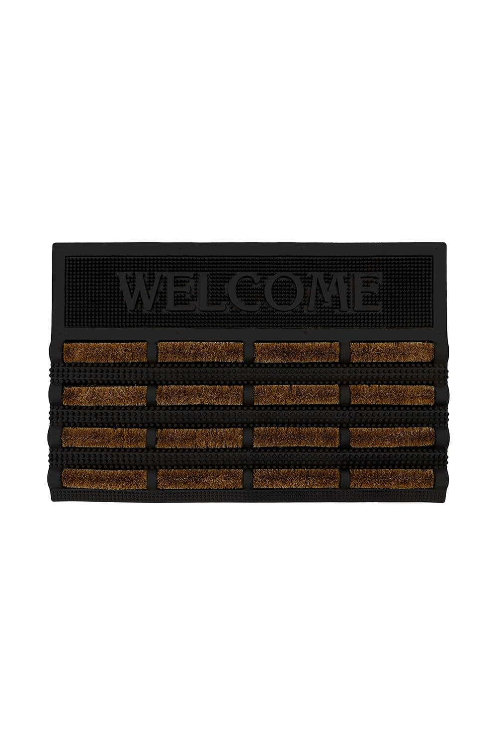 Nimbus Rubber Coir Scraper Tuffscrape Doormat 40x60cm Welcome