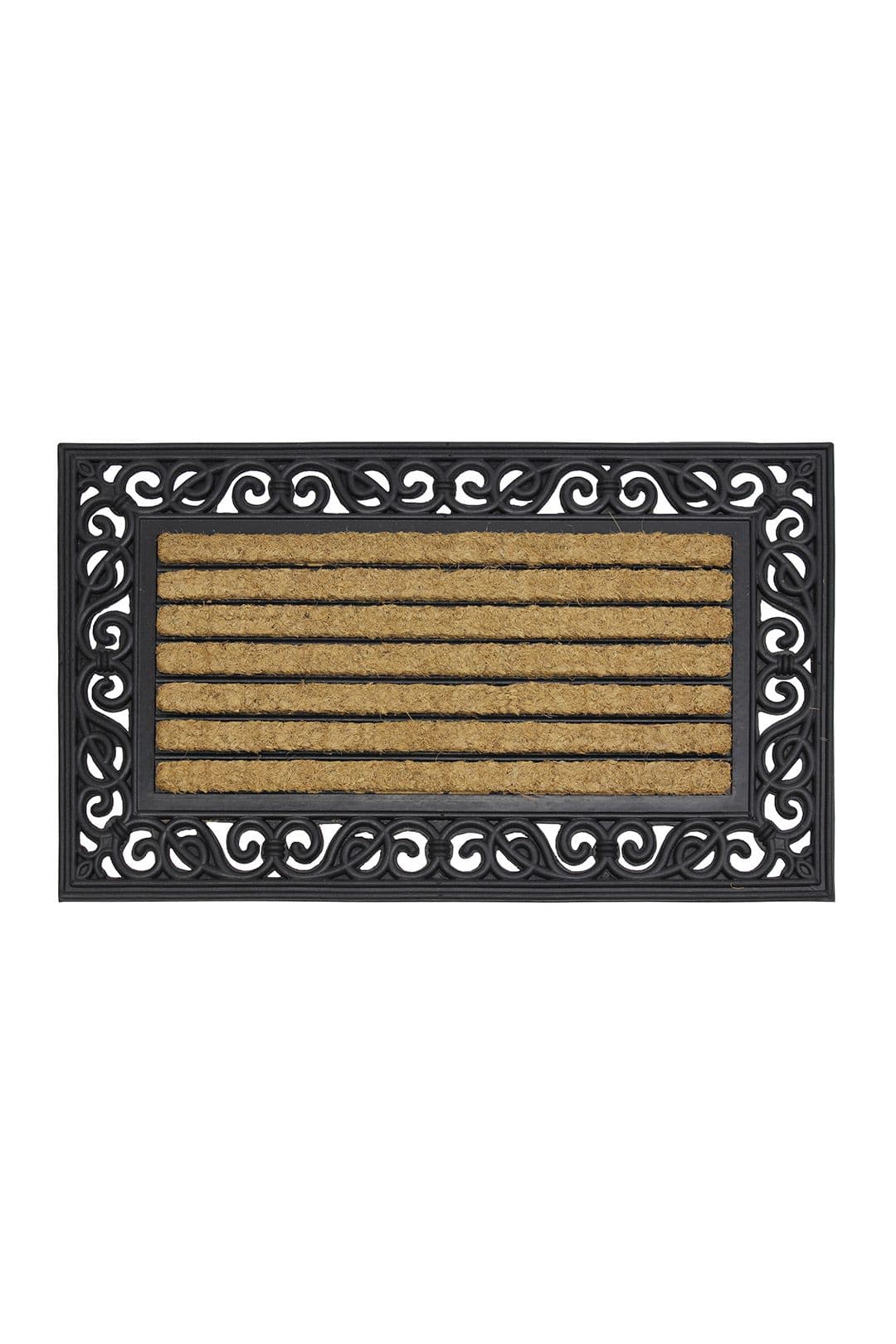 Karina Rubber Tuffscrape Coir Doormat 45x75 cm
