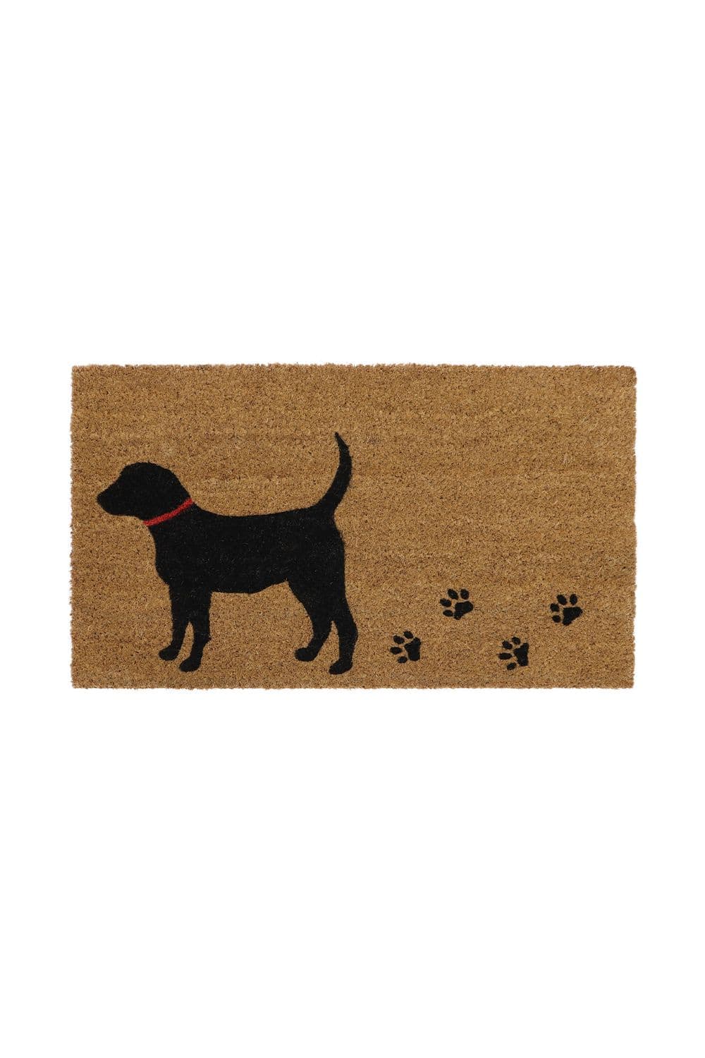 Eco Friendly Latex Backed Coir Door Mat Puppy Love