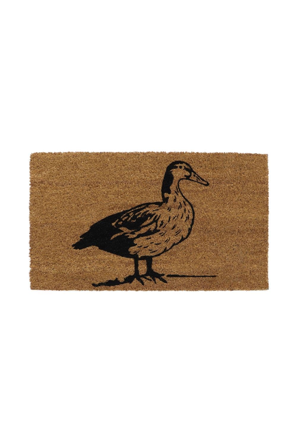 Eco Friendly Latex Backed Coir Door Mat Quackers Duck