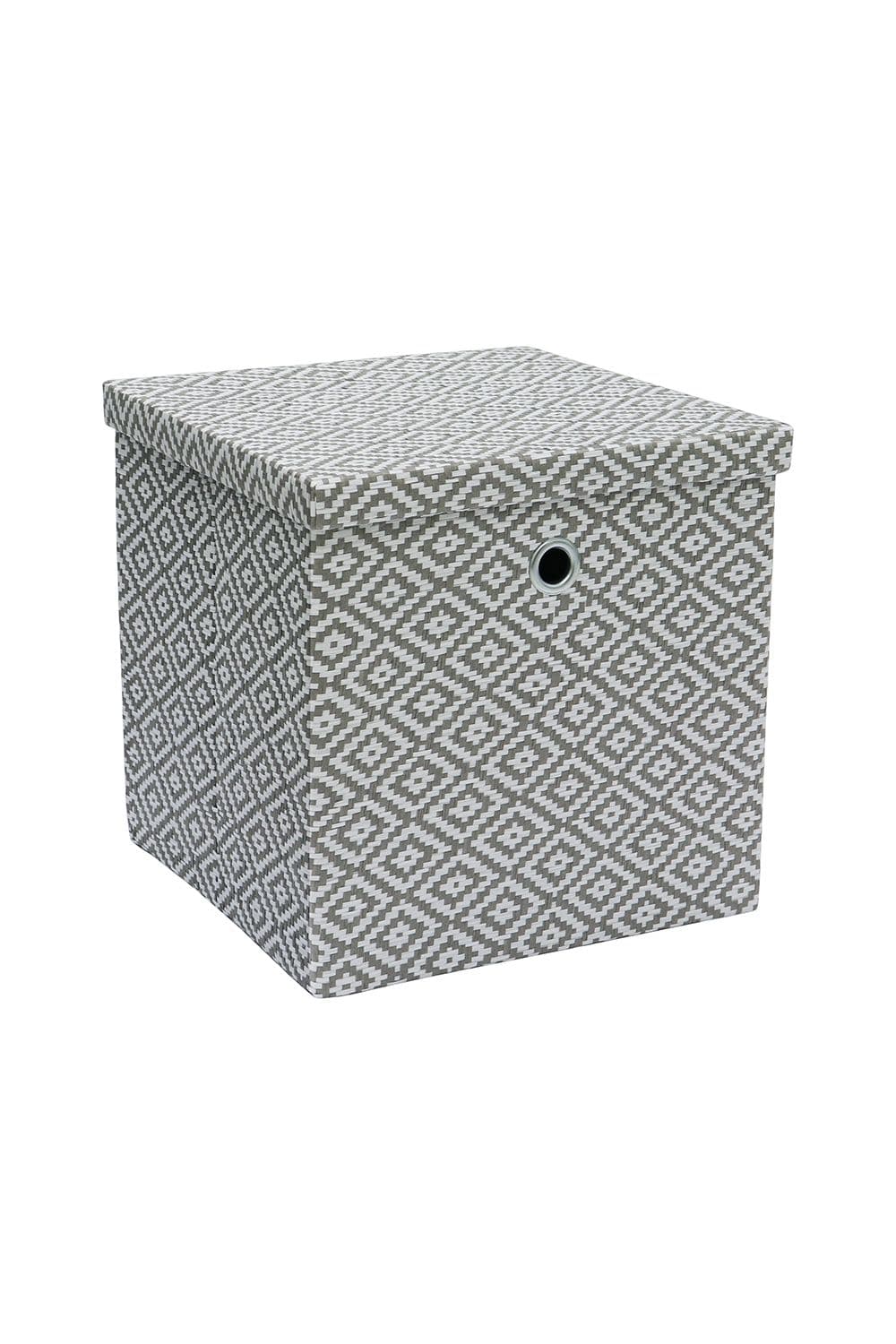 Argyle Foldable Square Paper Storage