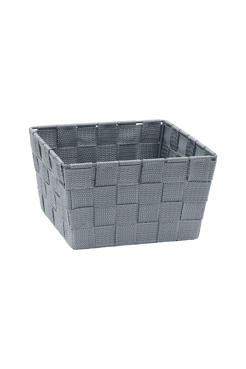 Vichy Square Nylon Storage Basket