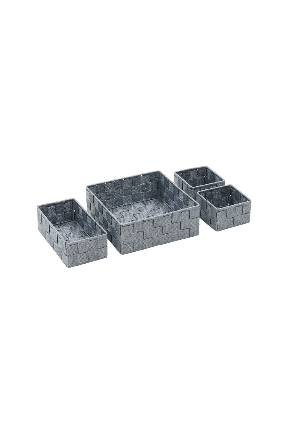 Vichy Nylon Storage Baskets Set 4