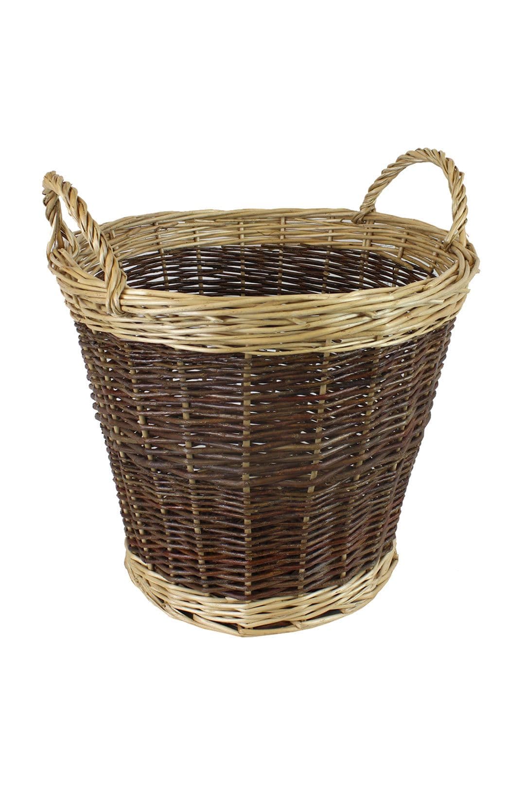 Classic Large Log Basket Two Tone