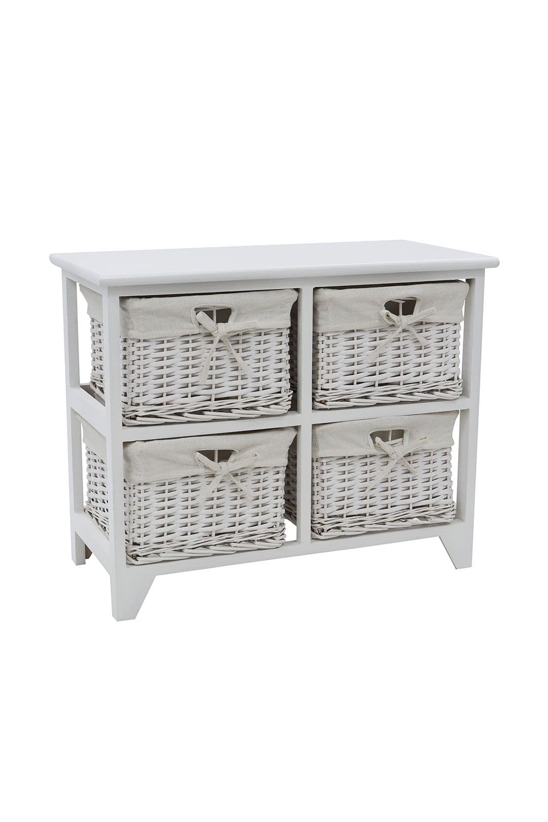 Wimborne 2 + 2 Draw Willow Storage Unit